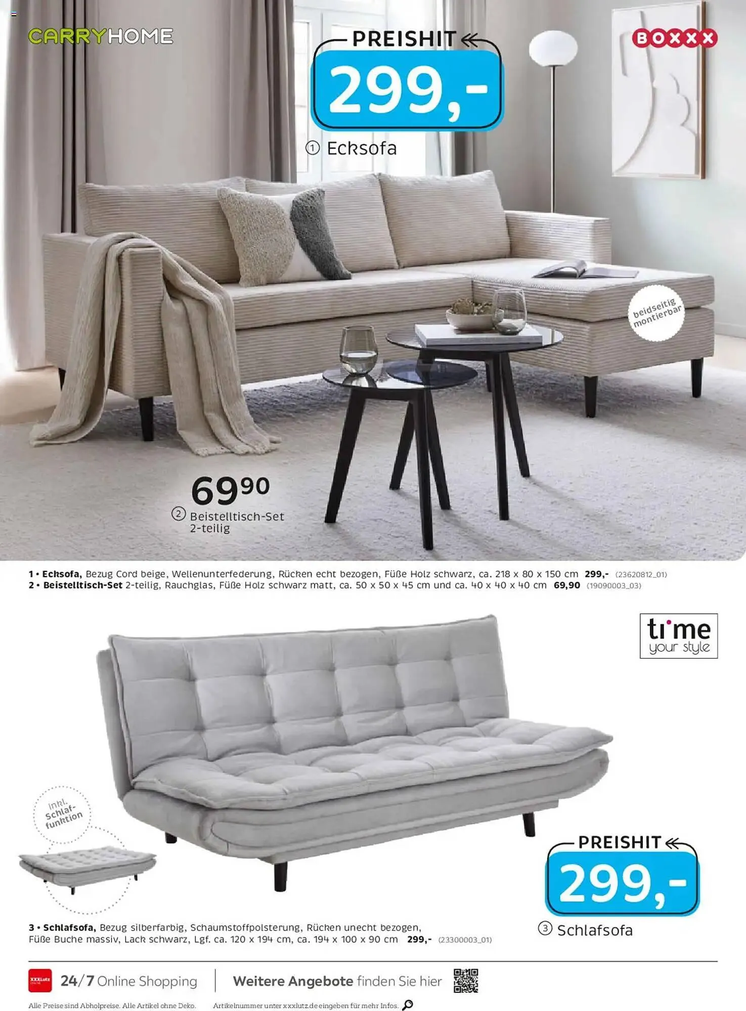 XXXLutz Prospekt von 23. März bis 6. April 2025 - Prospekt seite 20