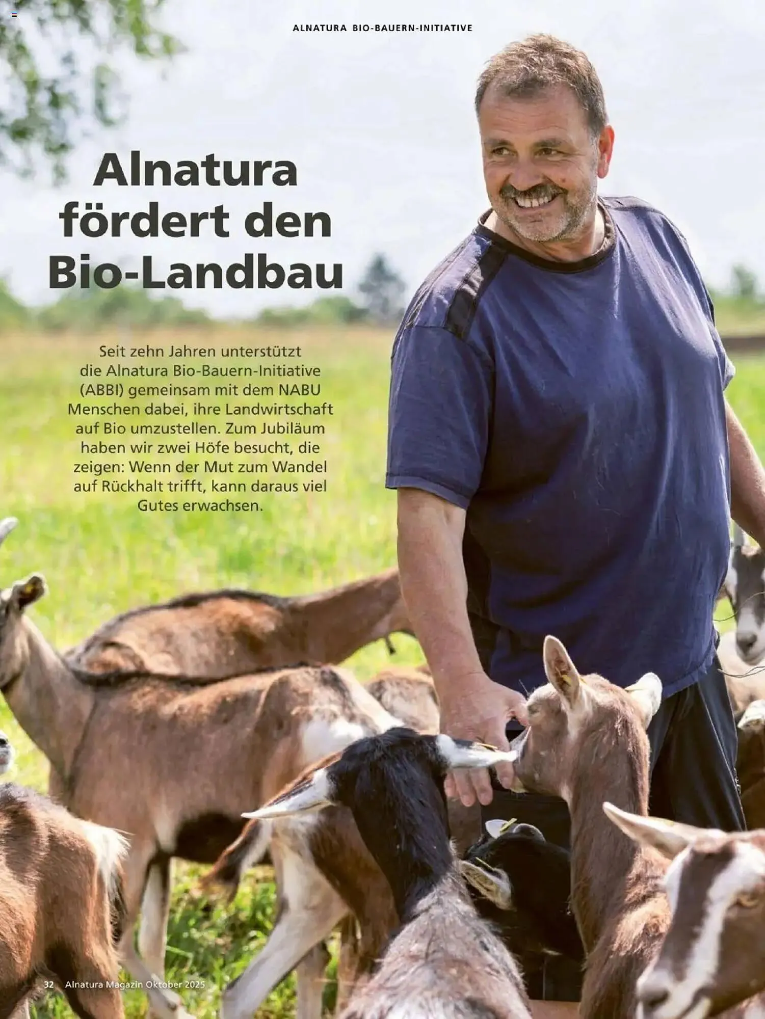 Alnatura Prospekt von 1. Oktober bis 31. Oktober 2025 - Prospekt seite 32