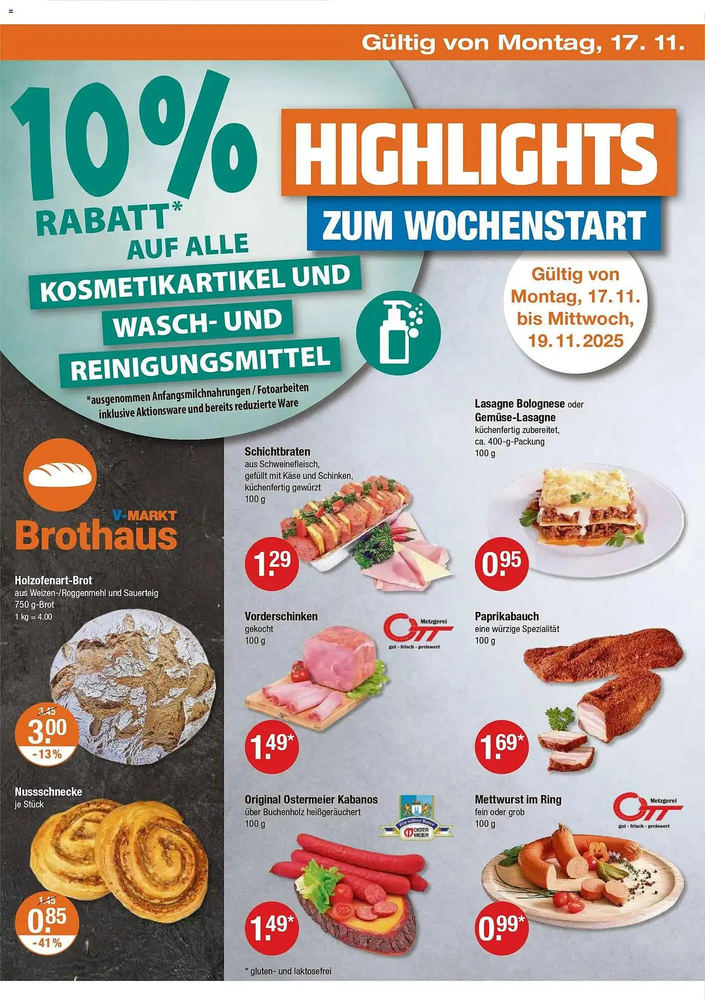 V Markt Prospekt von 13. November bis 19. November 2025 - Prospekt seite 22