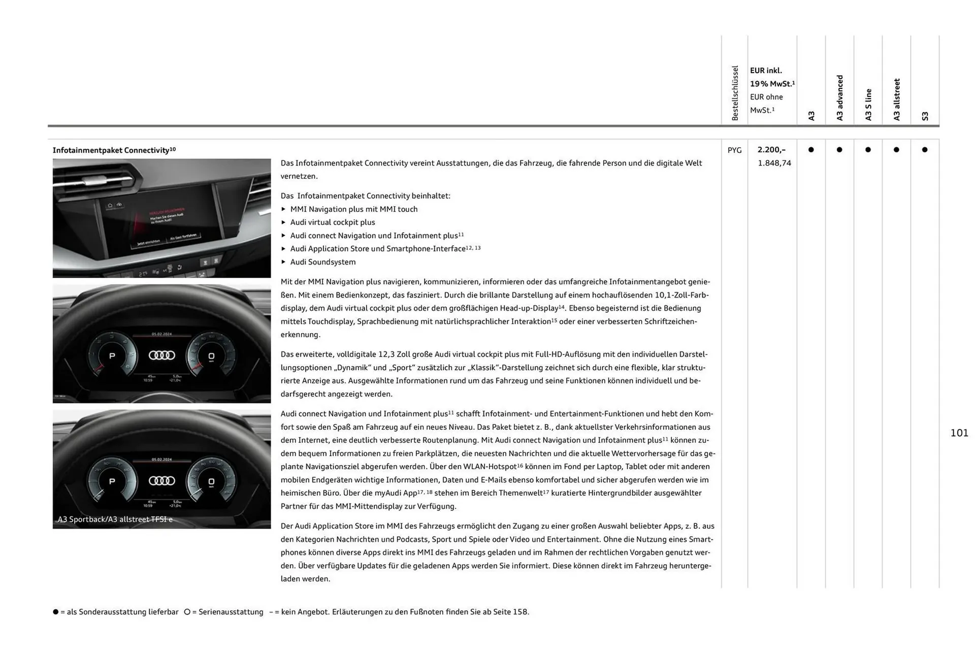 Audi Prospekt von 27. Juli bis 27. Juli 2026 - Prospekt seite 101
