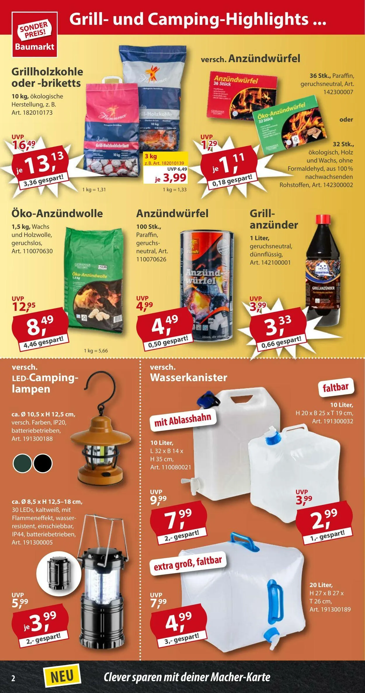 Sonderpreis Baumarkt Aktueller Prospekt von 7. Juni bis 22. Juni 2025 - Prospekt seite 2