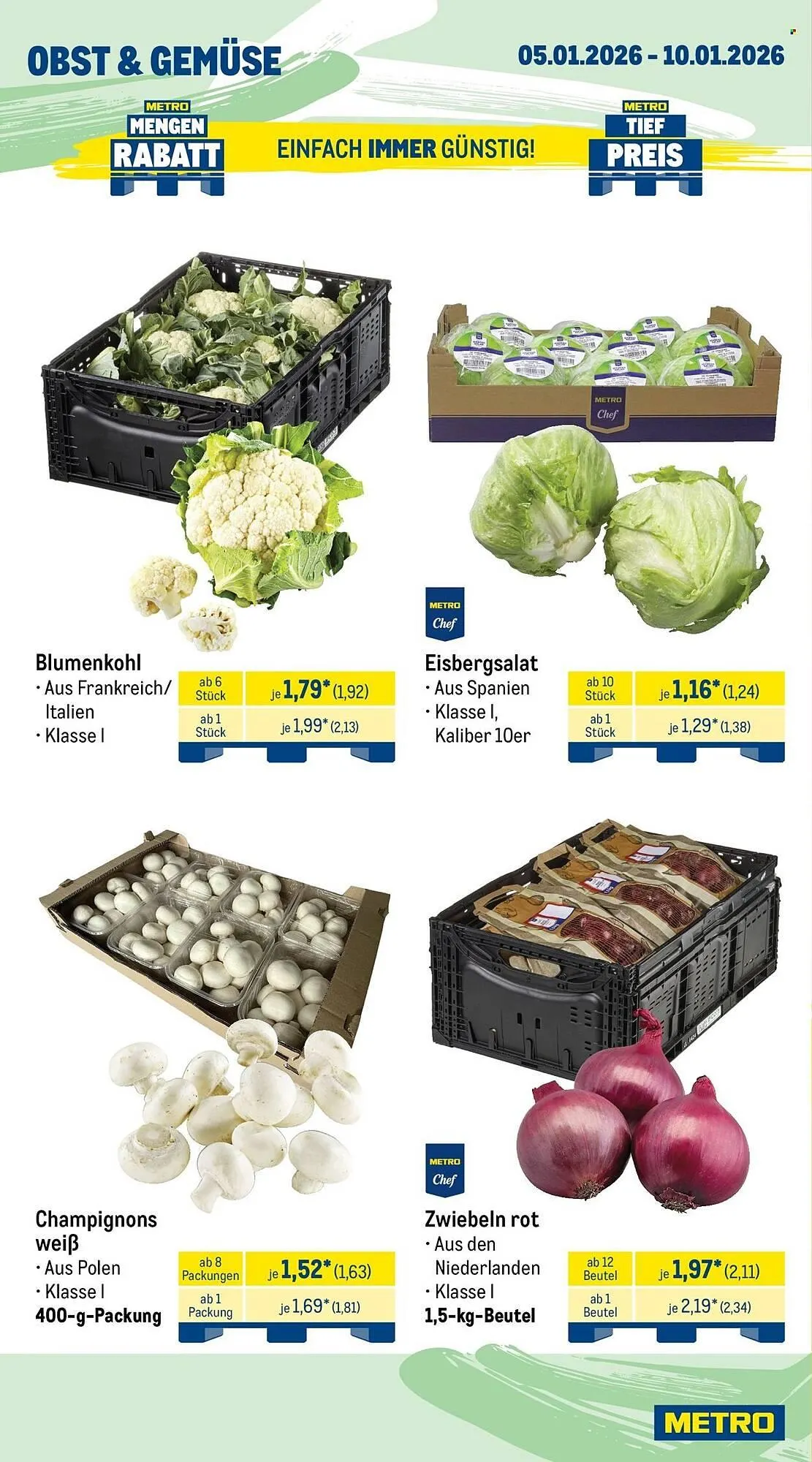 METRO Prospekt von 5. Januar bis 10. Januar 2026 - Prospekt seite 9