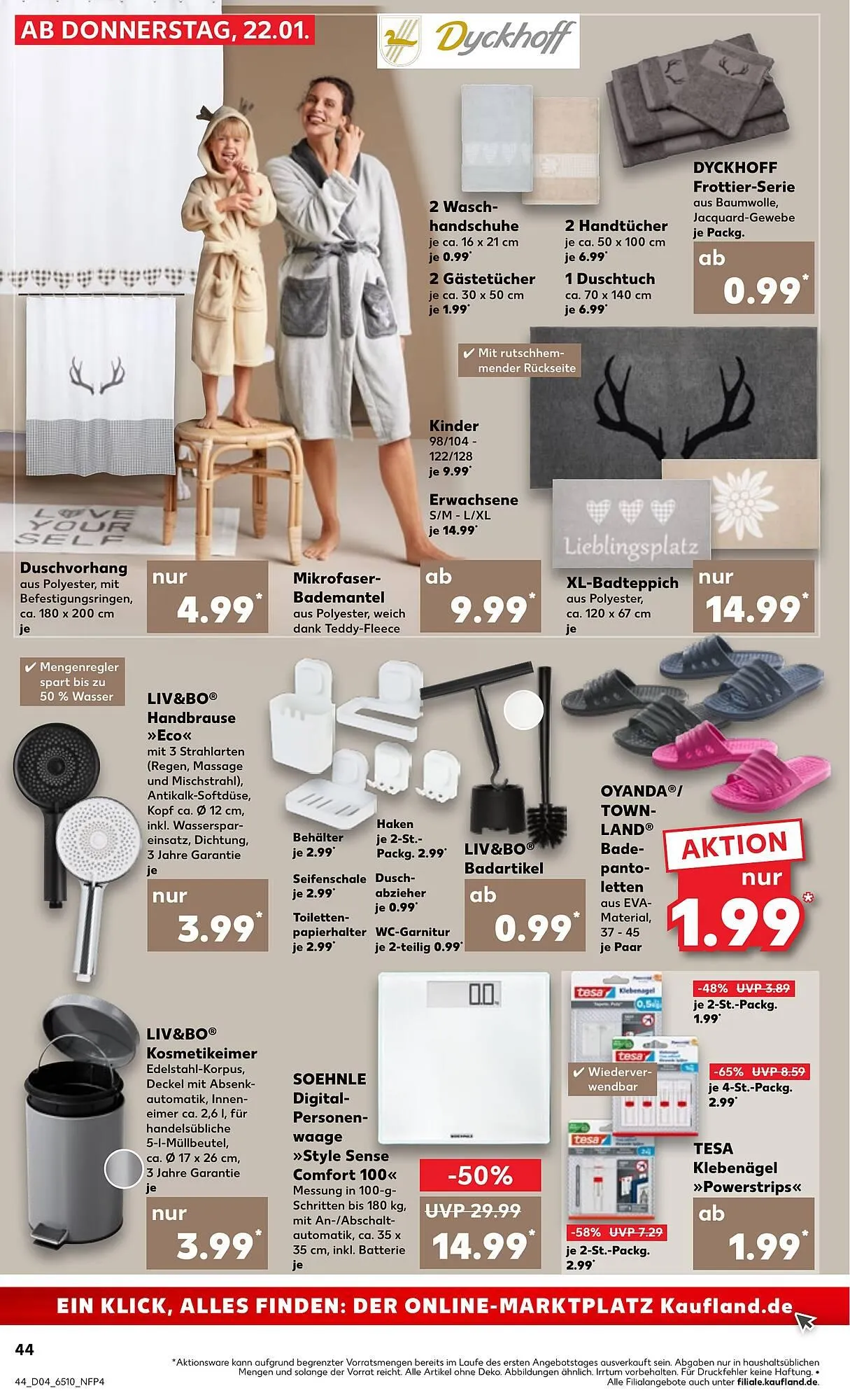 Kaufland Prospekt von 22. Januar bis 28. Januar 2026 - Prospekt seite 44