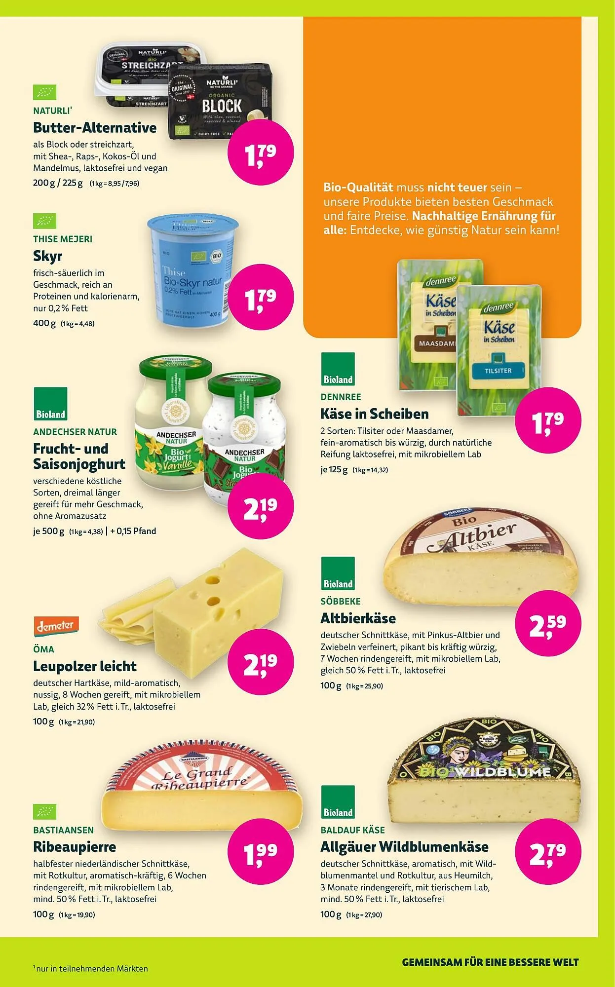 Aleco Biomarkt Prospekt von 28. Januar bis 10. Februar 2026 - Prospekt seite 7