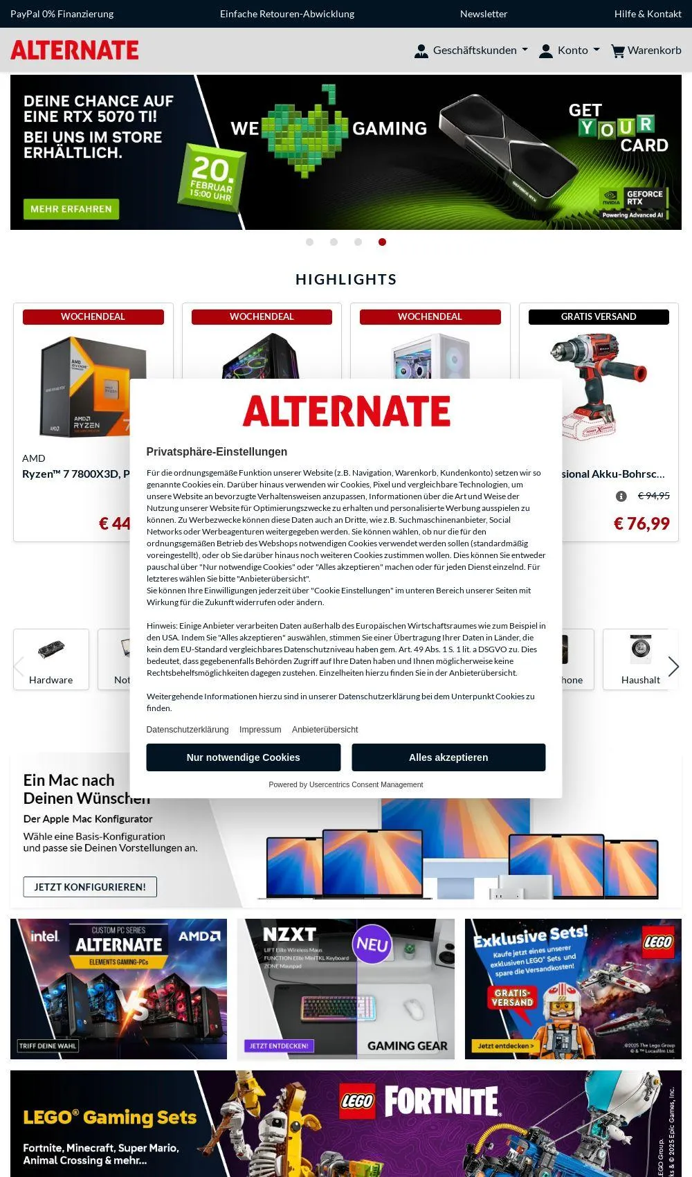 Alternate Aktueller Prospekt - 1