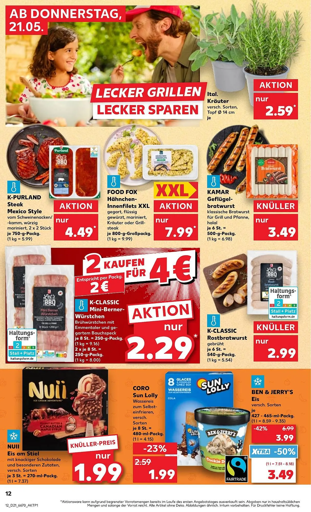 Kaufland Prospekt von 21. Mai bis 27. Mai 2026 - Prospekt seite 12