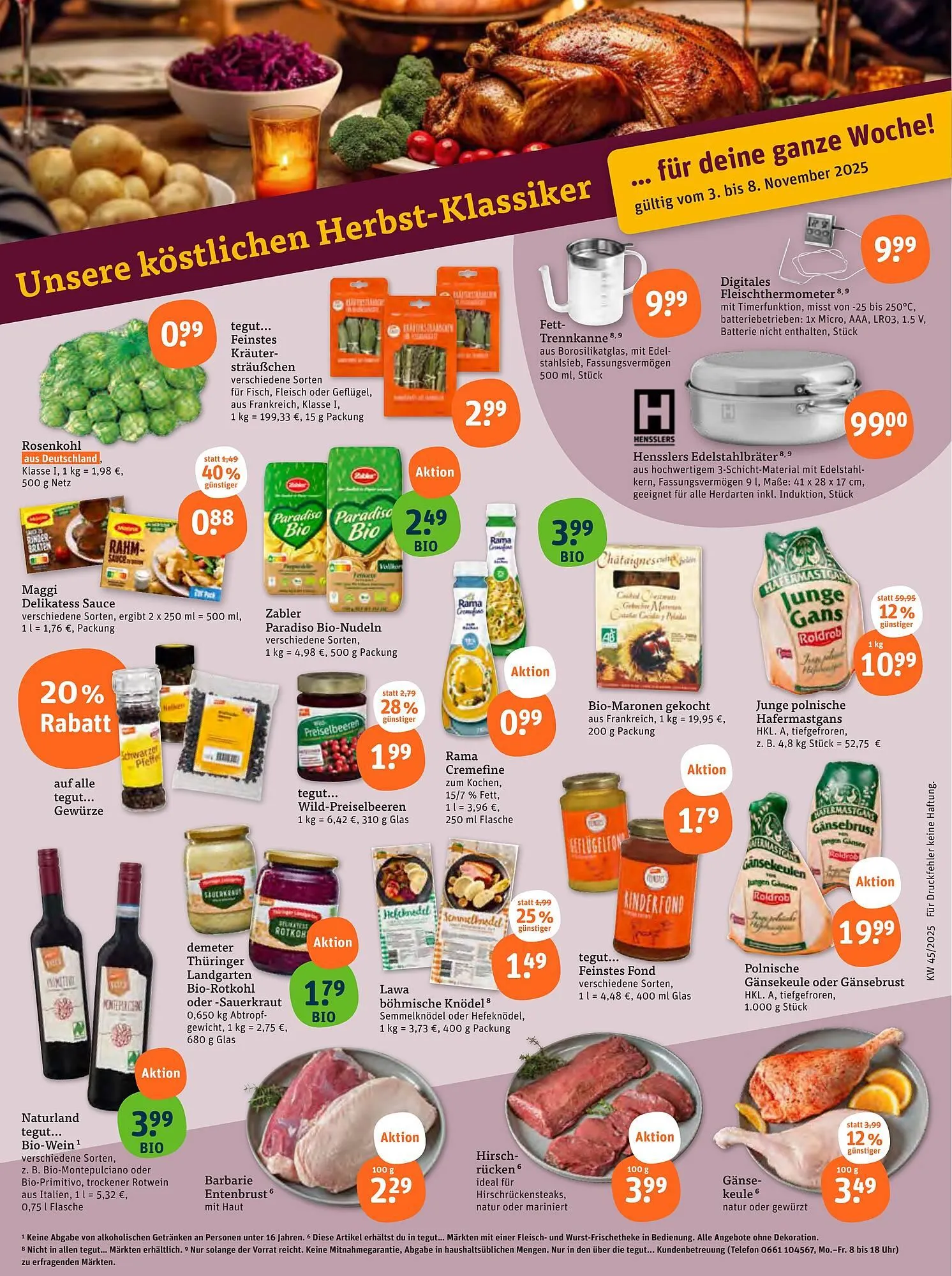 Basic Prospekt von 7. November bis 8. November 2025 - Prospekt seite 2