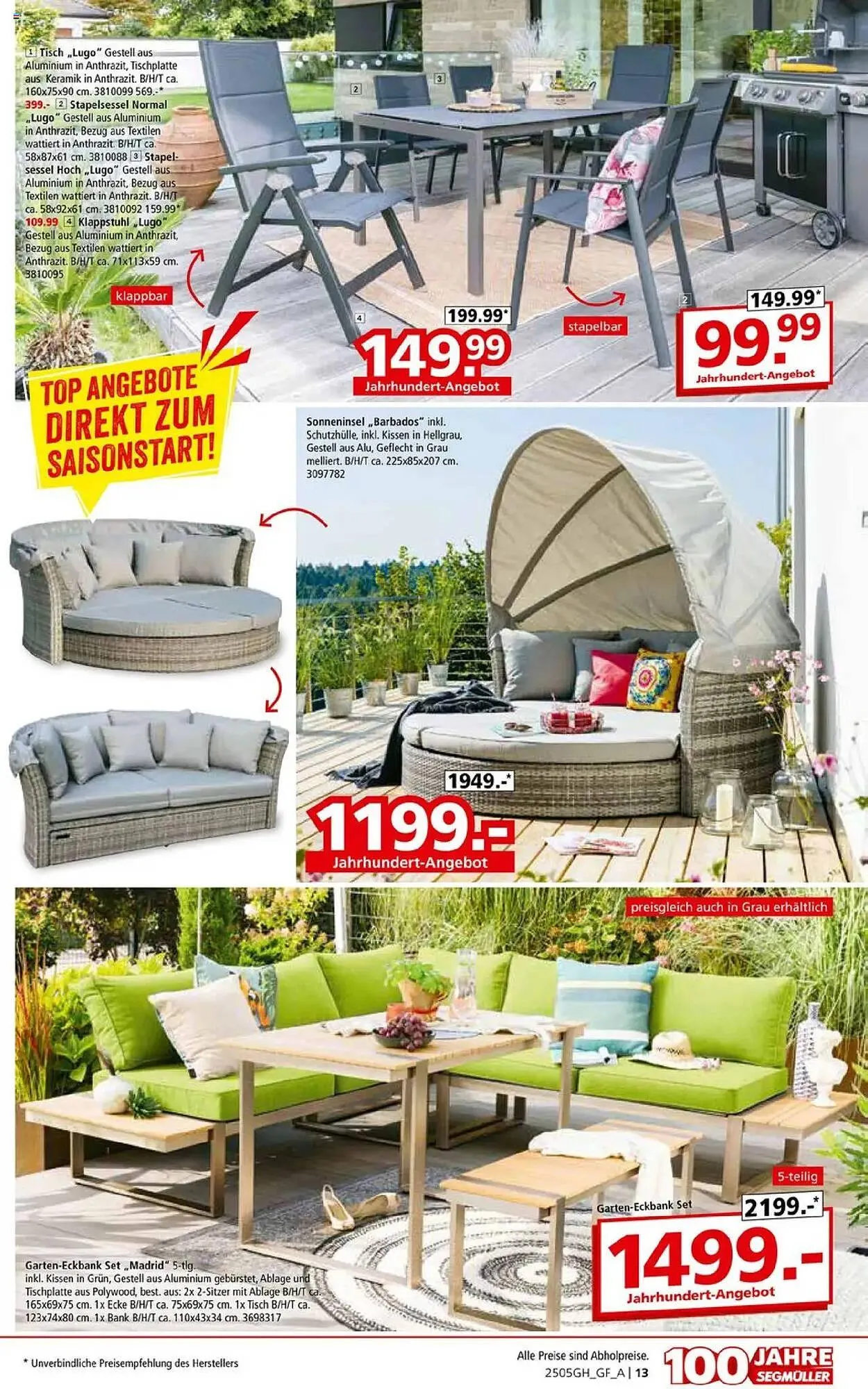 Segmüller Prospekt von 19. April bis 26. April 2025 - Prospekt seite 21