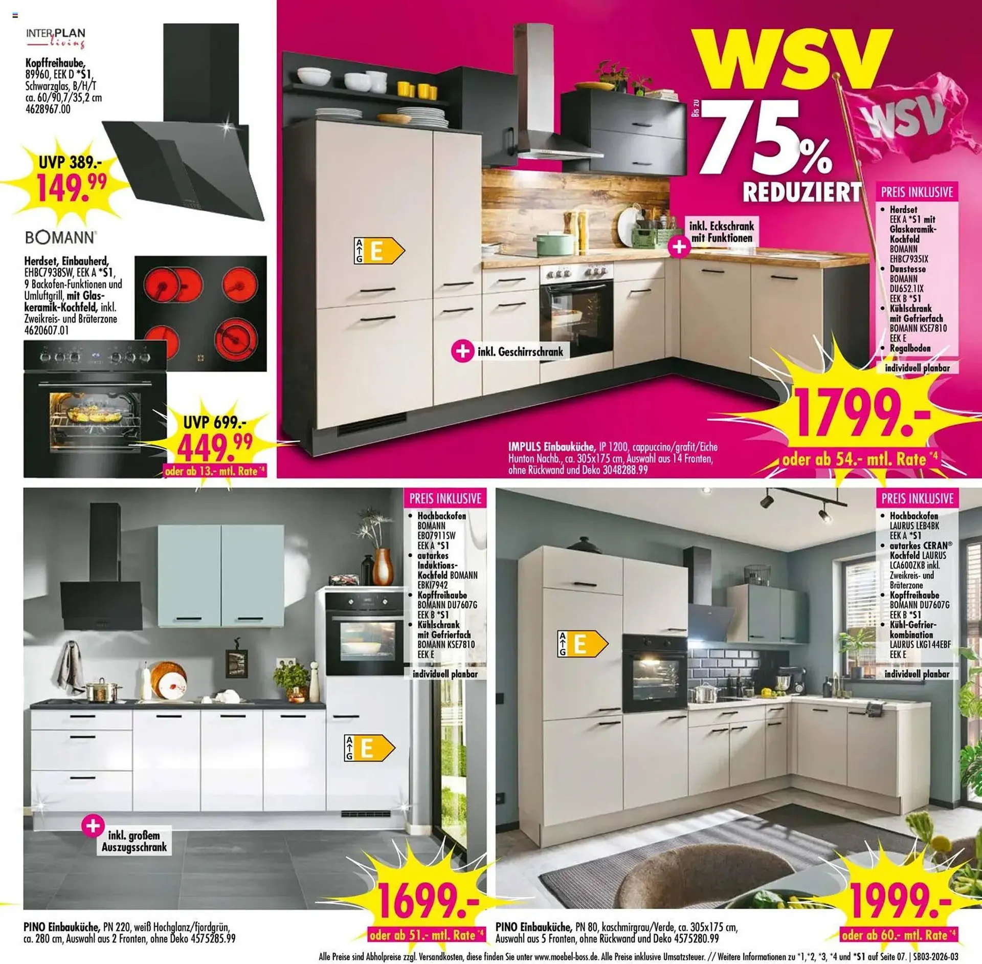 Möbel Boss Prospekt von 10. Januar bis 16. Februar 2026 - Prospekt seite 3