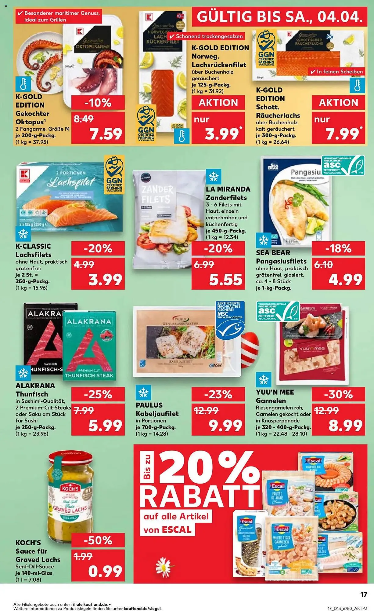 Kaufland Prospekt von 26. März bis 1. April 2026 - Prospekt seite 17
