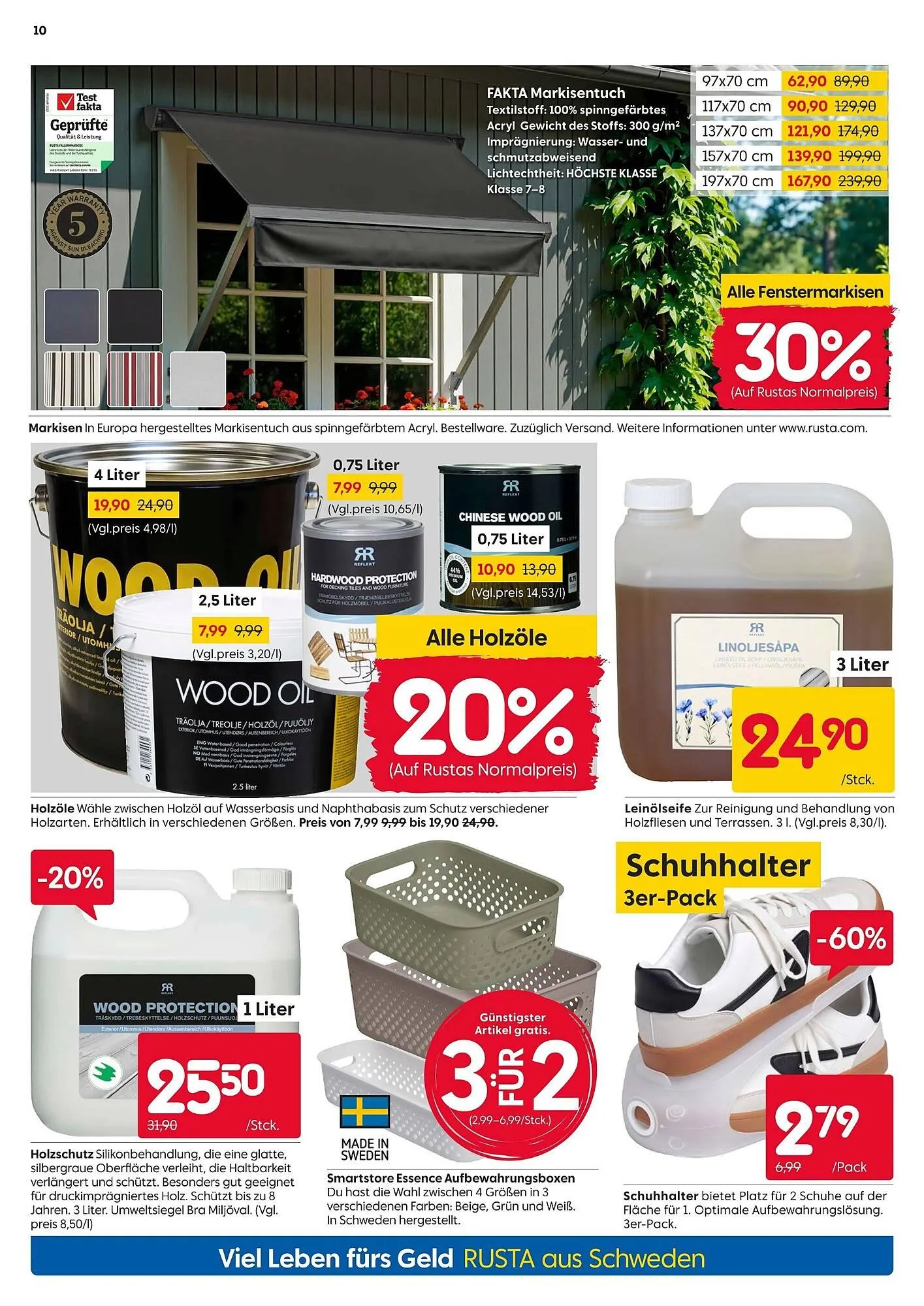 Rusta Prospekt von 12. Juli bis 18. Juli 2025 - Prospekt seite 10