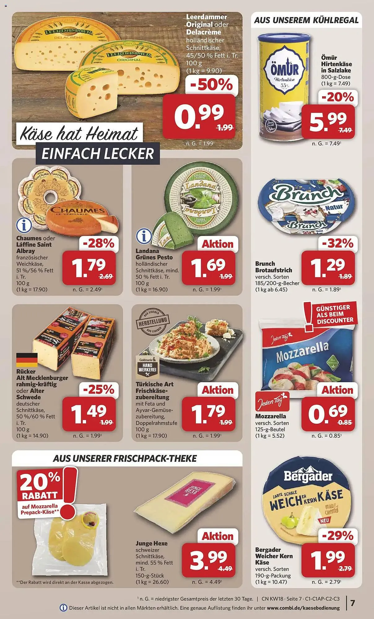 Combi Prospekt von 27. April bis 2. Mai 2026 - Prospekt seite 7