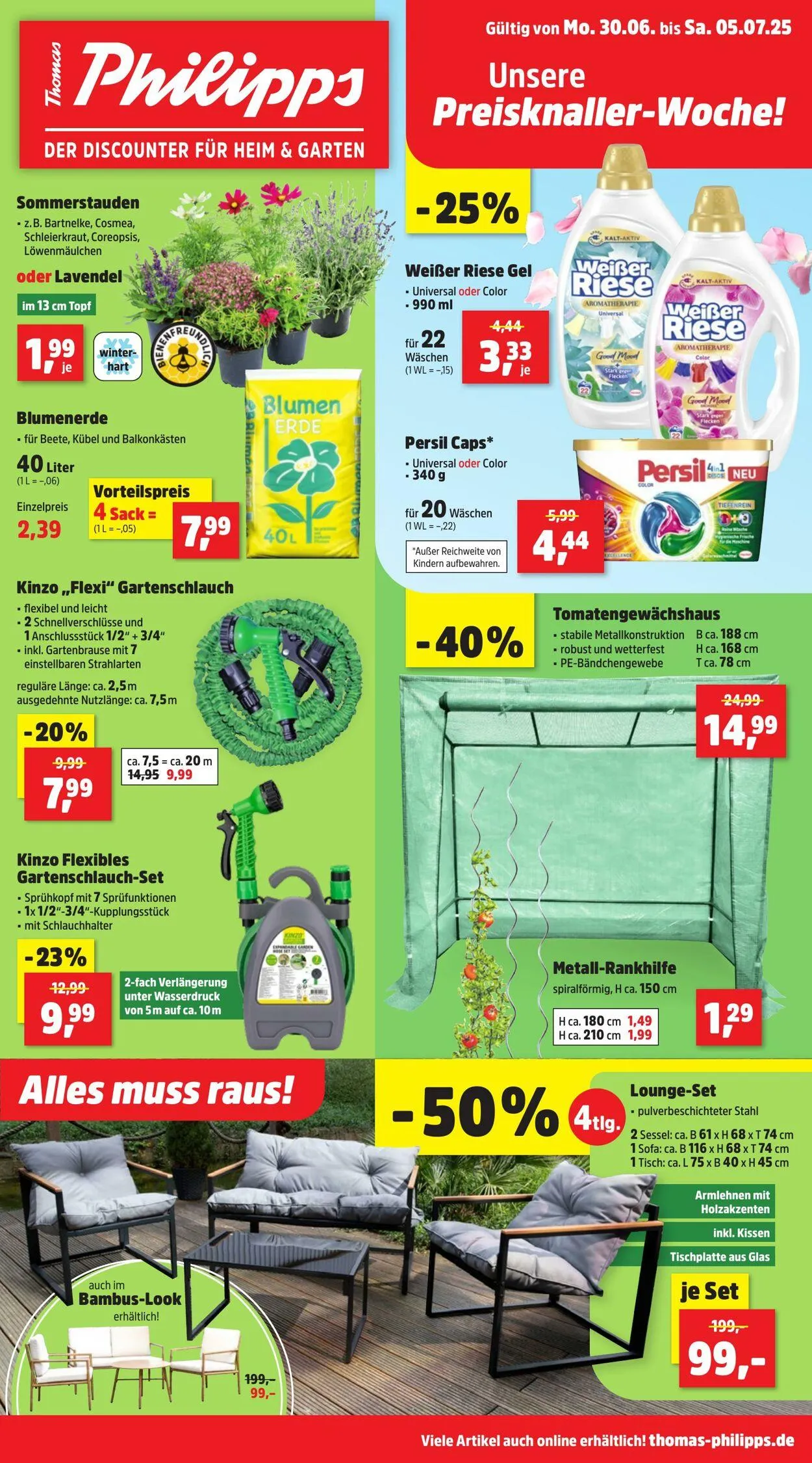 Thomas Philipps Aktueller Prospekt von 30. Juni bis 5. Juli 2025 - Prospekt seite 1