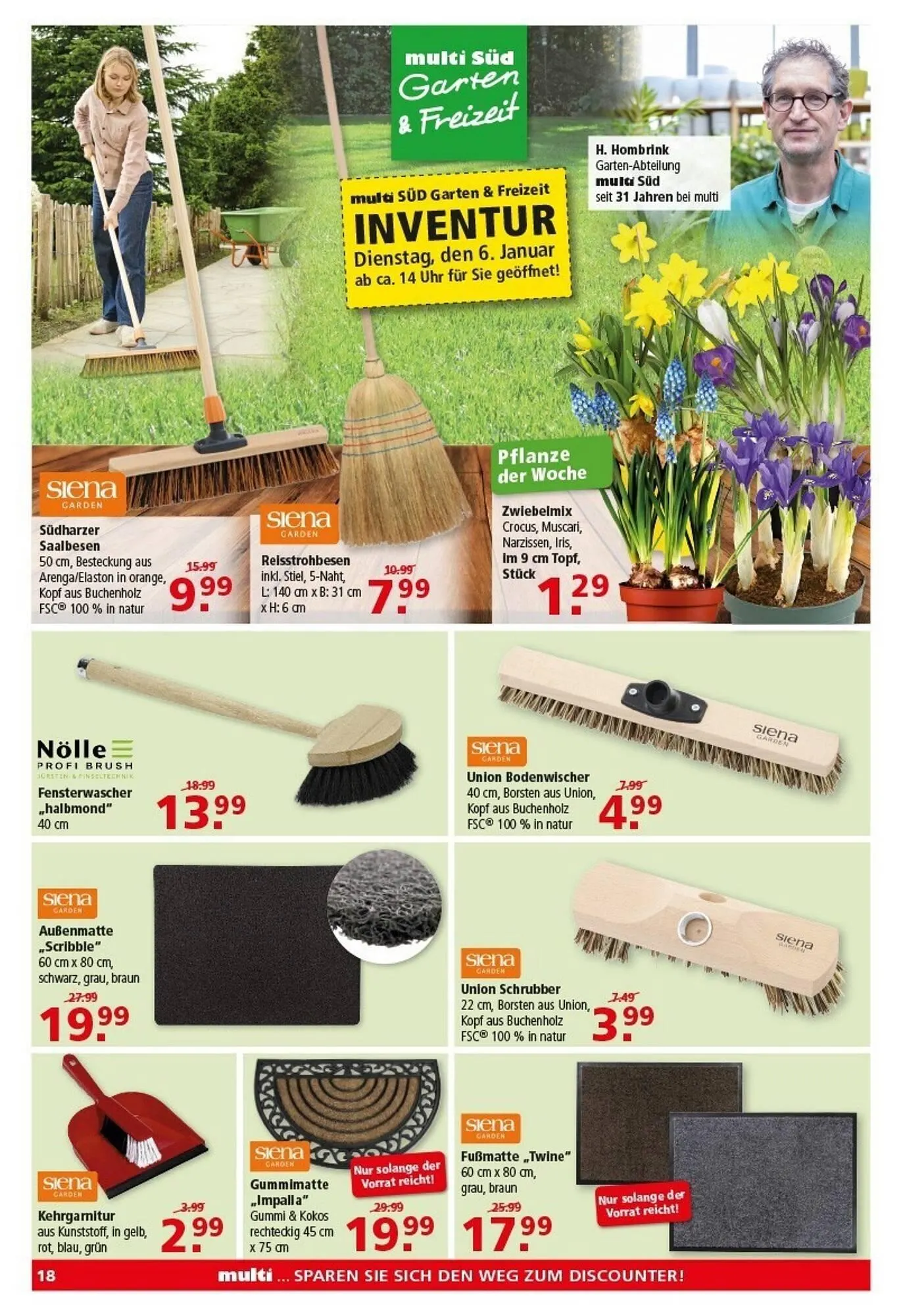 Multi Markt Prospekt von 5. Januar bis 10. Januar 2026 - Prospekt seite 18