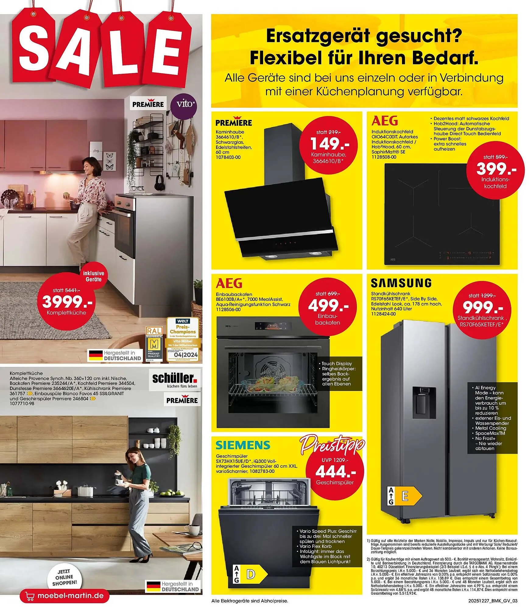 Möbel Martin Prospekt von 26. Dezember bis 4. Januar 2026 - Prospekt seite 3