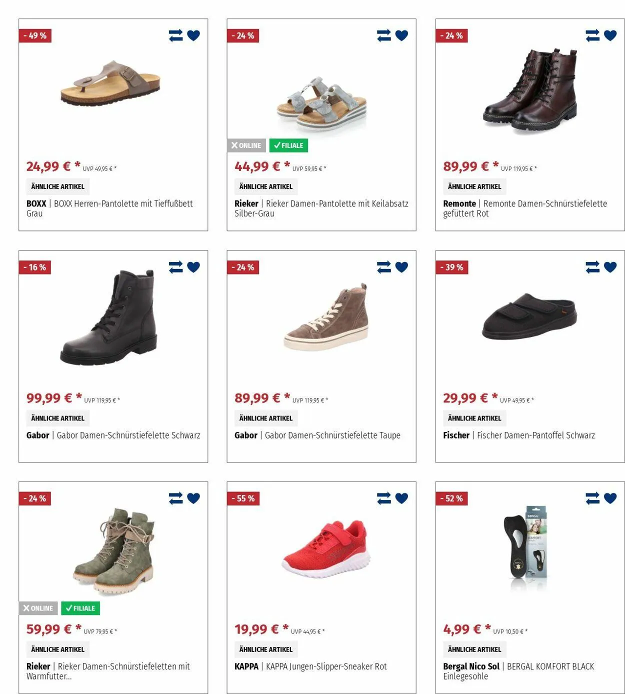 SCHUH OKAY Aktueller Prospekt von 17. März bis 26. März 2025 - Prospekt seite 34