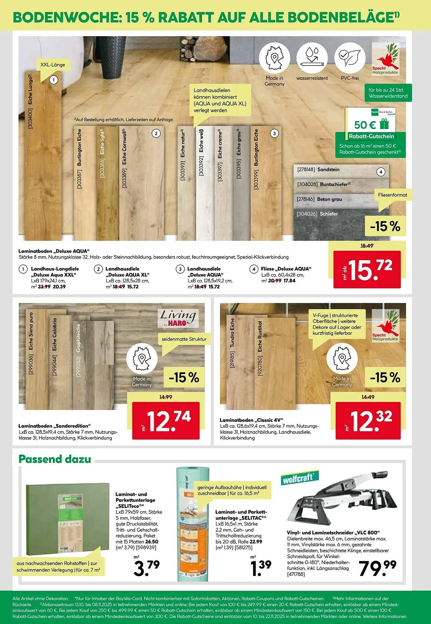 BayWa Prospekt von 3. November bis 9. November 2025 - Prospekt seite 10