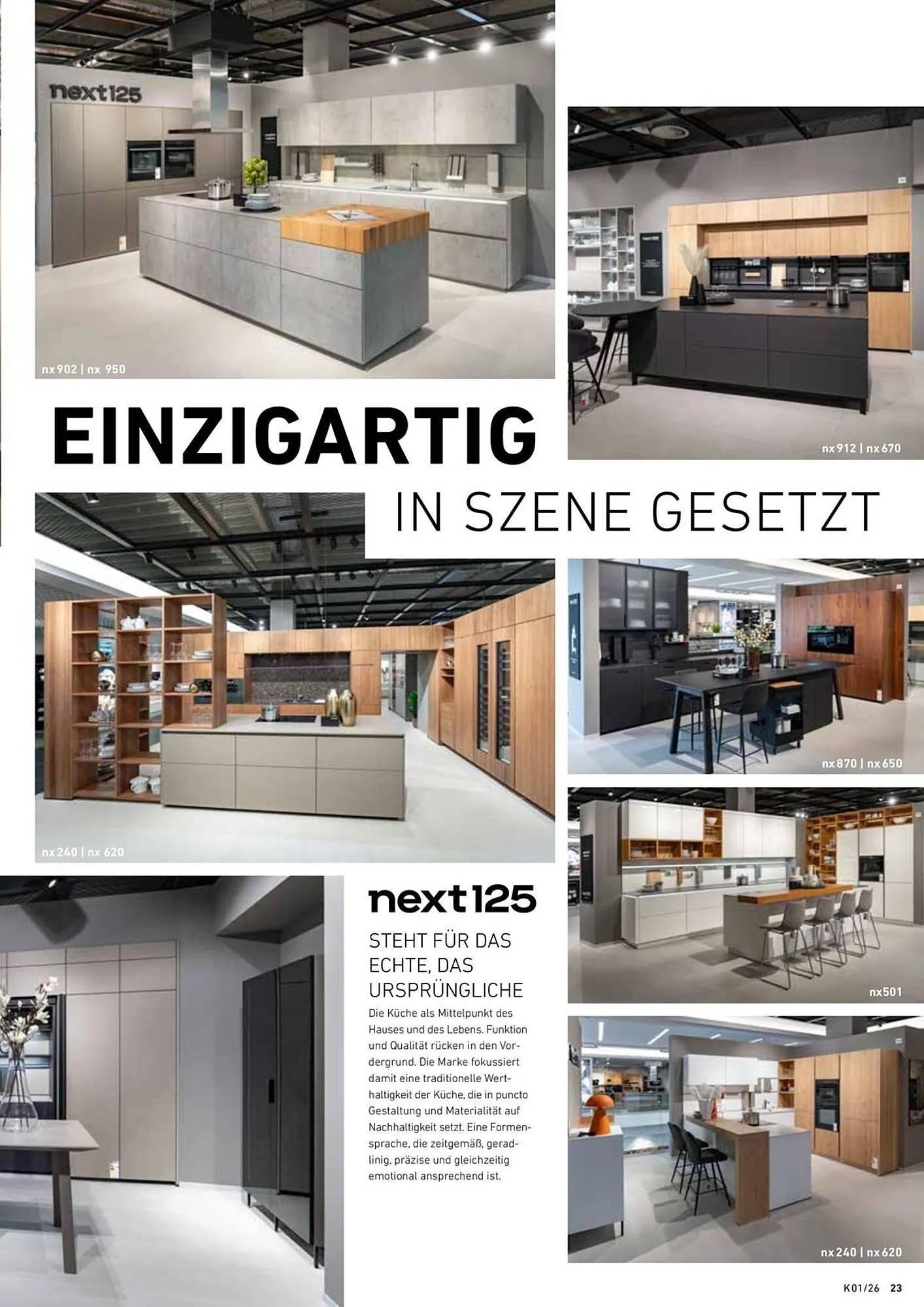 Küchen Aktuell Prospekt von 13. Januar bis 31. Dezember 2026 - Prospekt seite 23