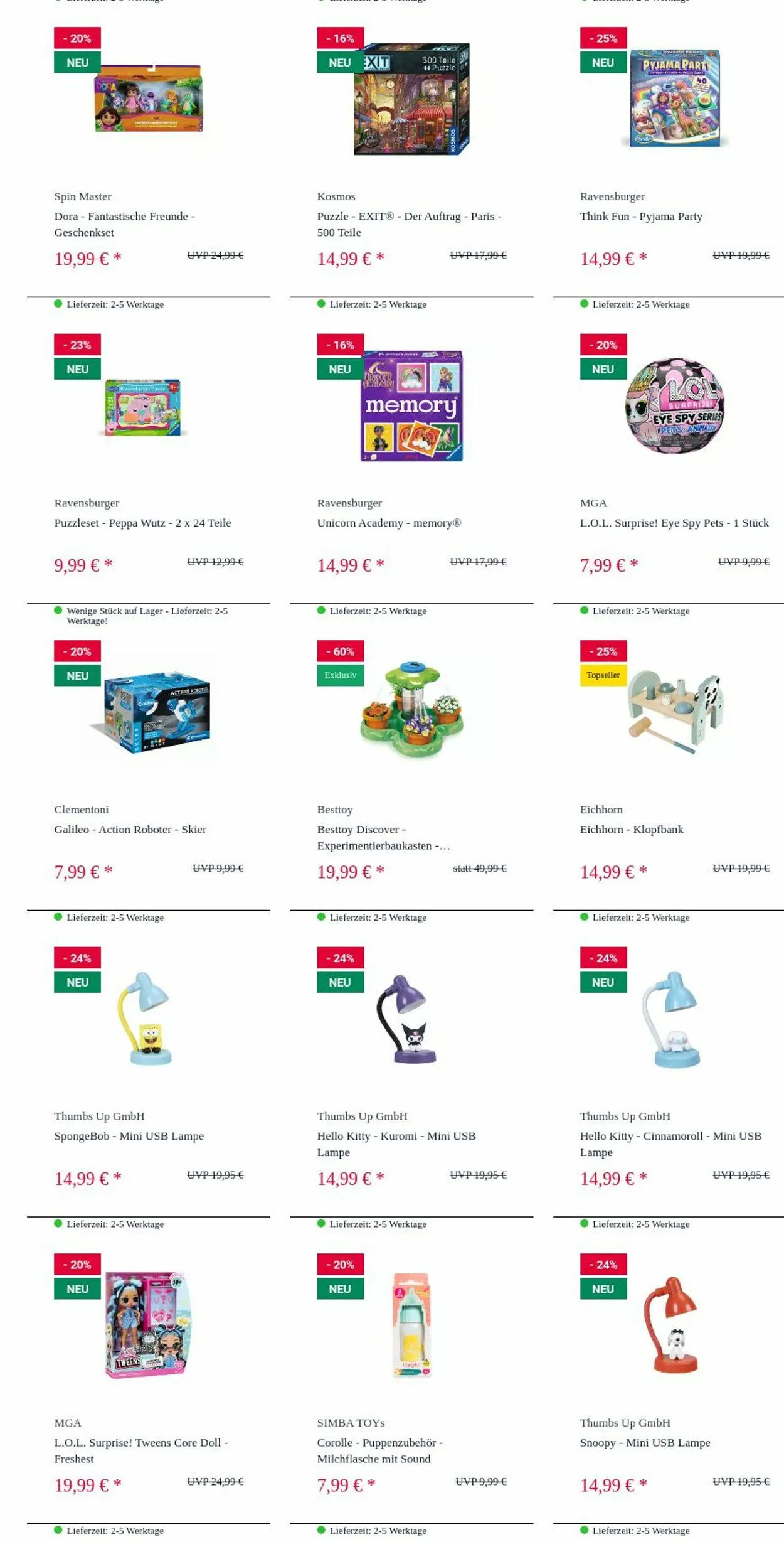 ROFU Kinderland Aktueller Prospekt von 13. Oktober bis 22. Oktober 2025 - Prospekt seite 18