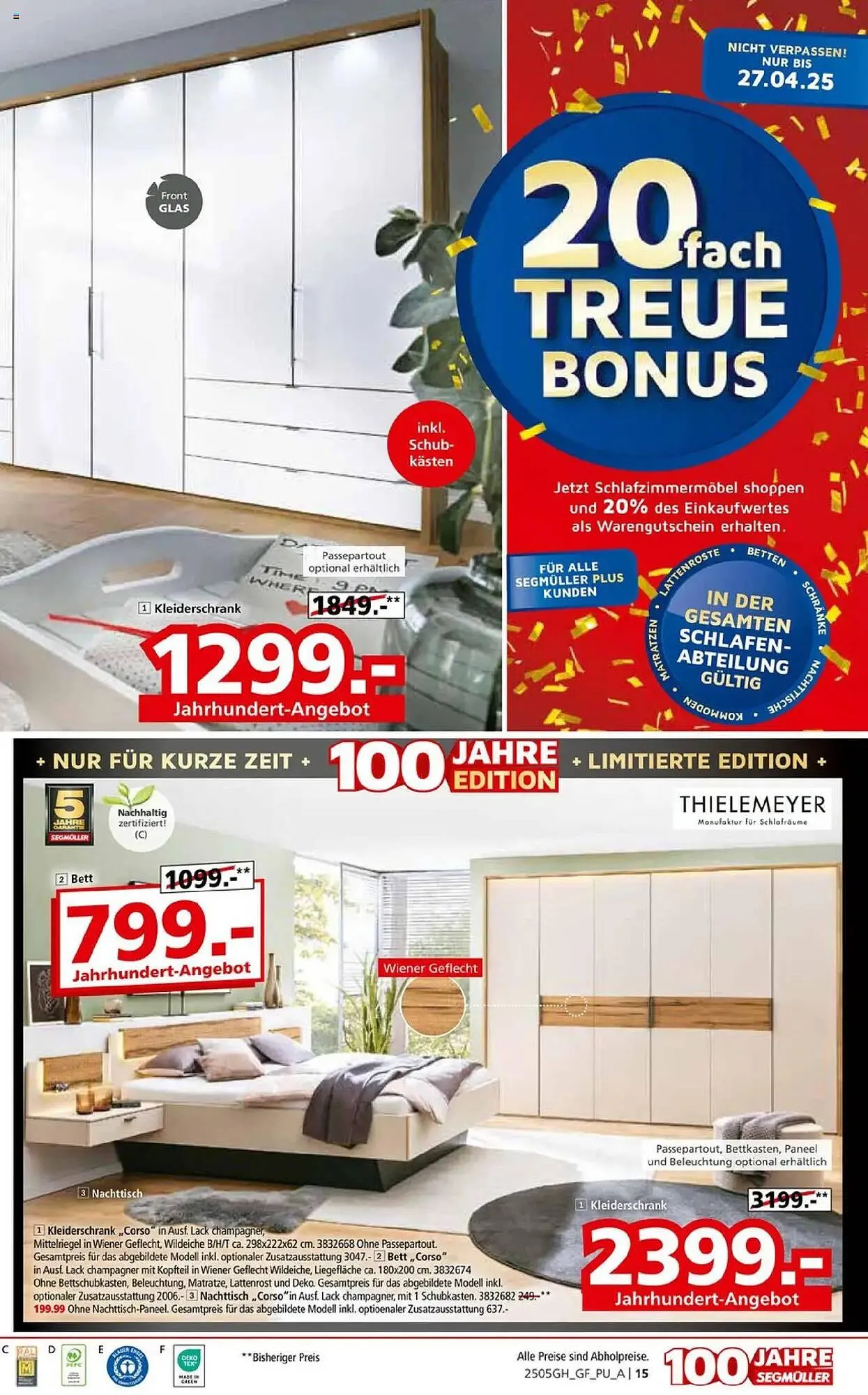 Segmüller Prospekt von 19. April bis 26. April 2025 - Prospekt seite 23