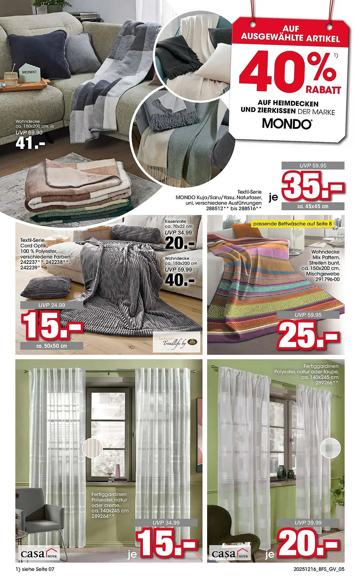 Möbel Martin Prospekt von 16. Dezember bis 4. Januar 2026 - Prospekt seite 5