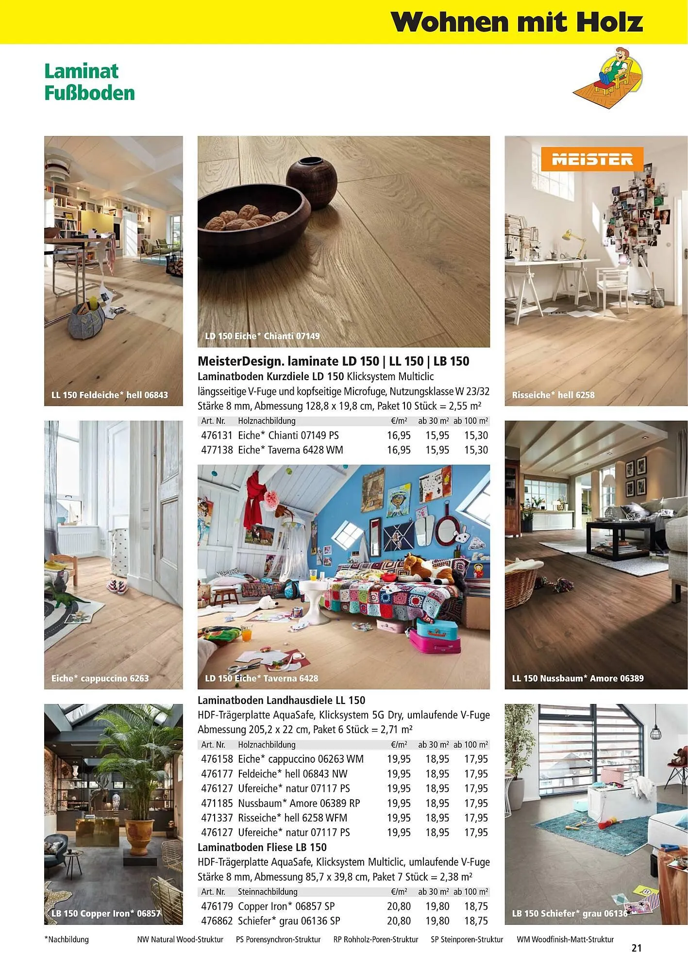 Holz Possling Prospekt von 1. April bis 31. Juli 2026 - Prospekt seite 21