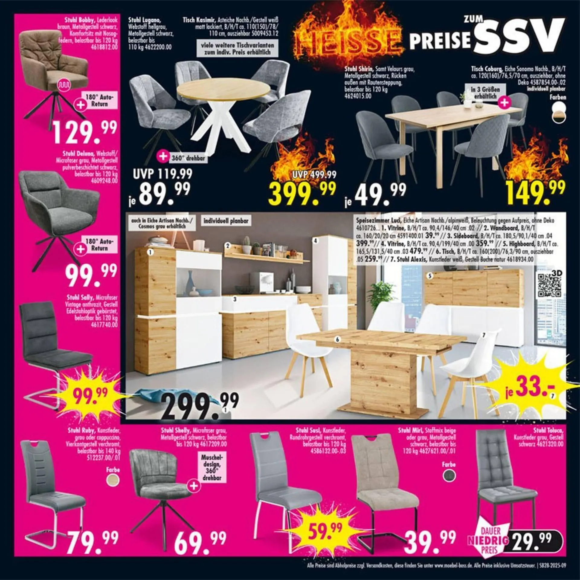 Möbel Boss Prospekt von 7. Juli bis 27. Juli 2025 - Prospekt seite 9