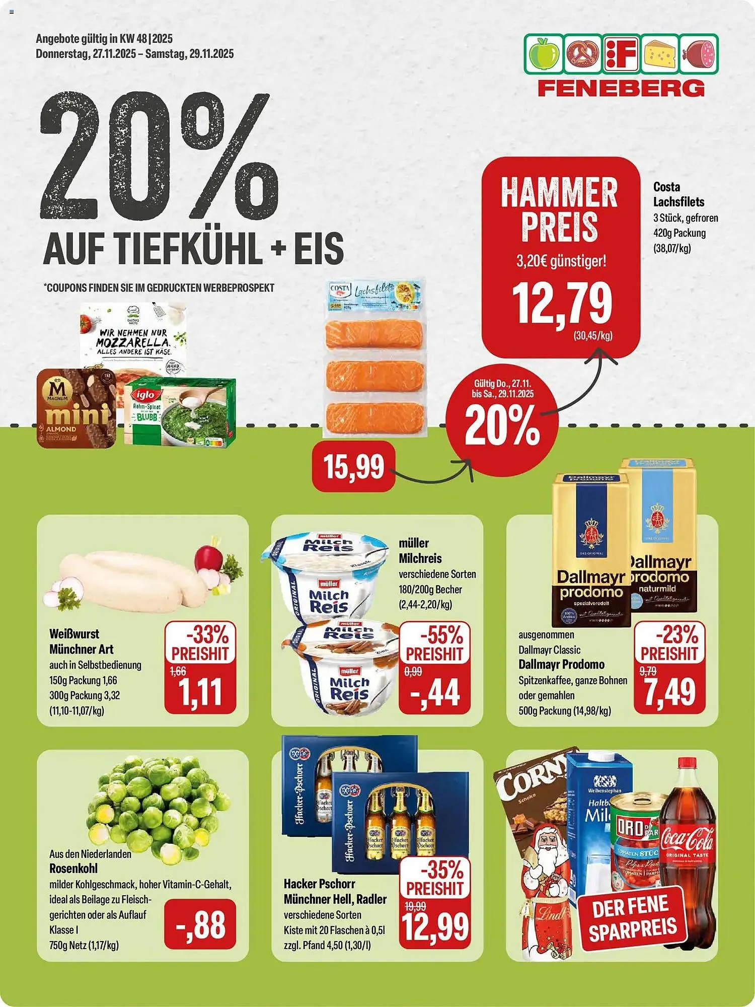 Feneberg Prospekt von 27. November bis 29. November 2025 - Prospekt seite 1