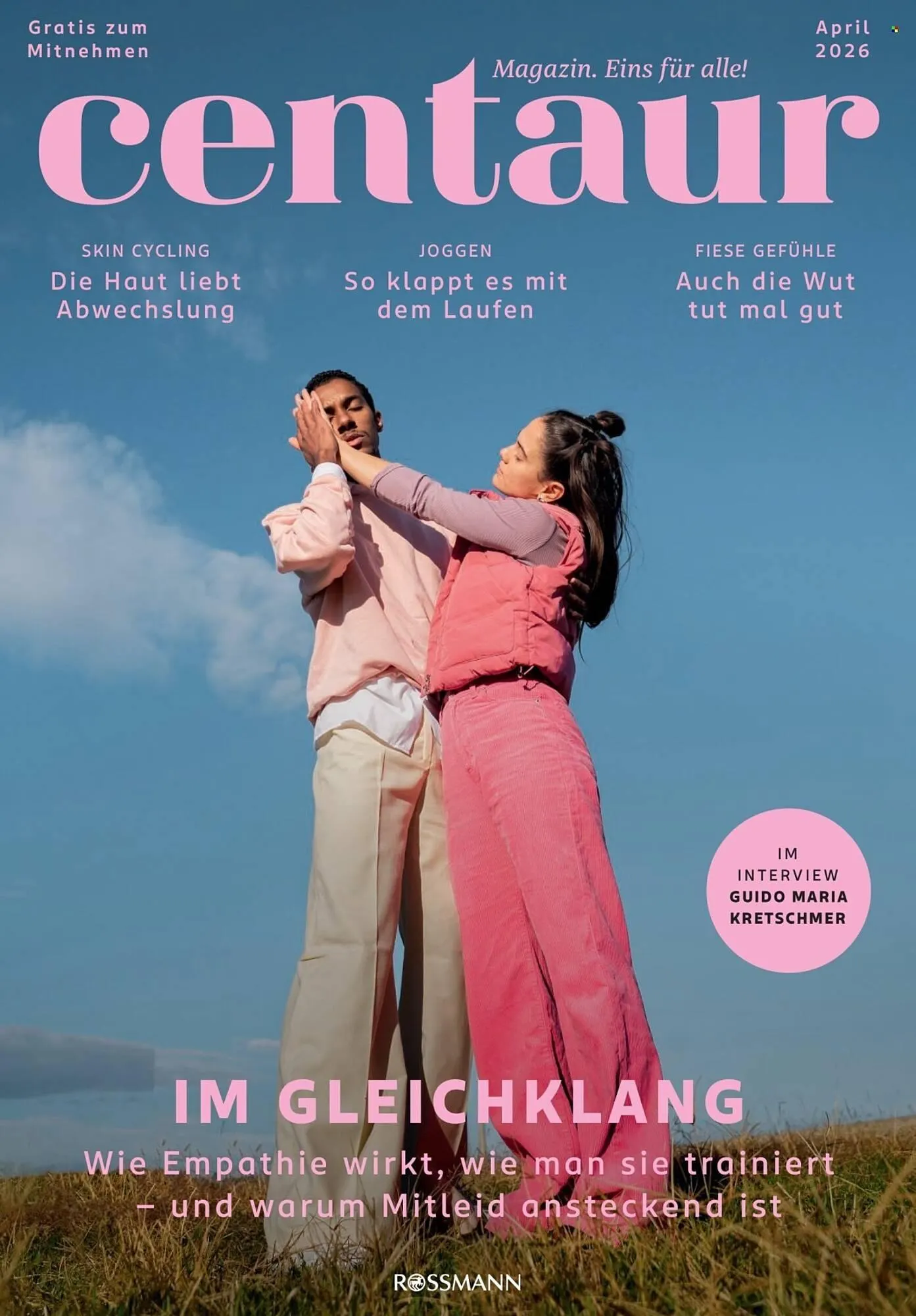 Rossmann Magazin von 1. April bis 30. April 2026 - Prospekt seite 1