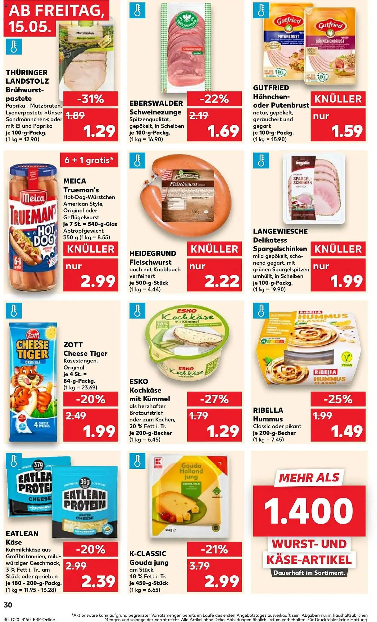 Kaufland Prospekt von 15. Mai bis 20. Mai 2026 - Prospekt seite 30