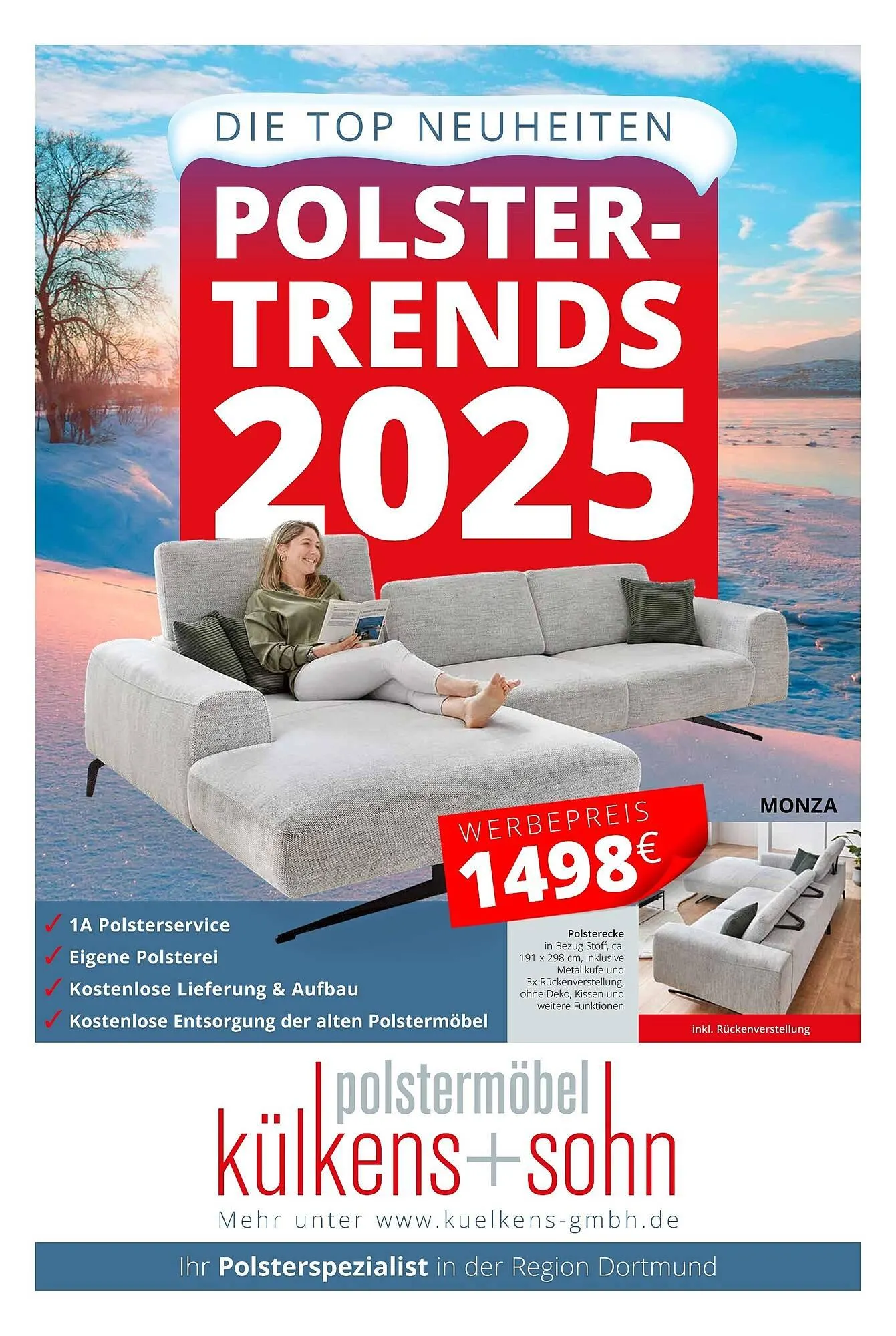külkens+sohn Polstermöbel Prospekt - 1