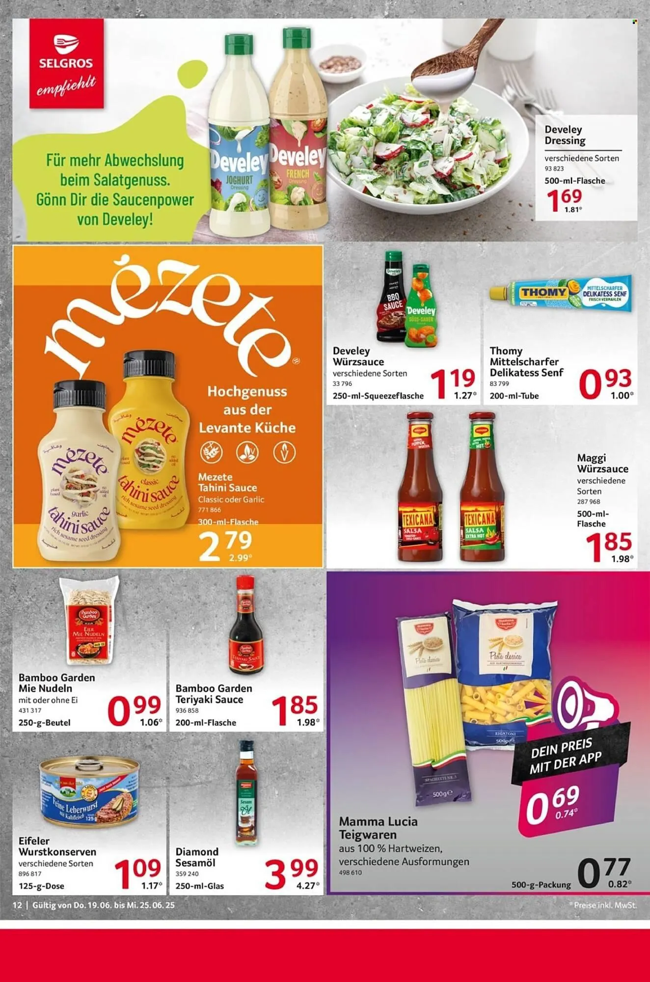 Selgros Prospekt von 19. Juni bis 25. Juni 2025 - Prospekt seite 12