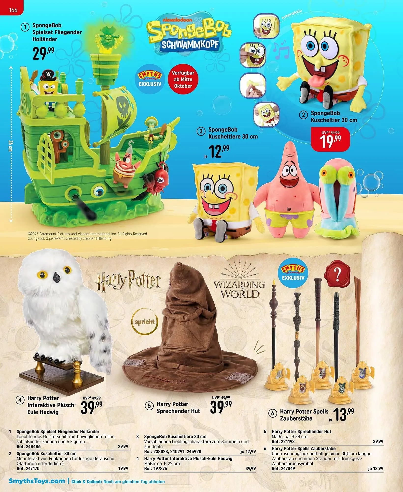 Smyths Toys Prospekt von 28. Oktober bis 14. Dezember 2025 - Prospekt seite 166