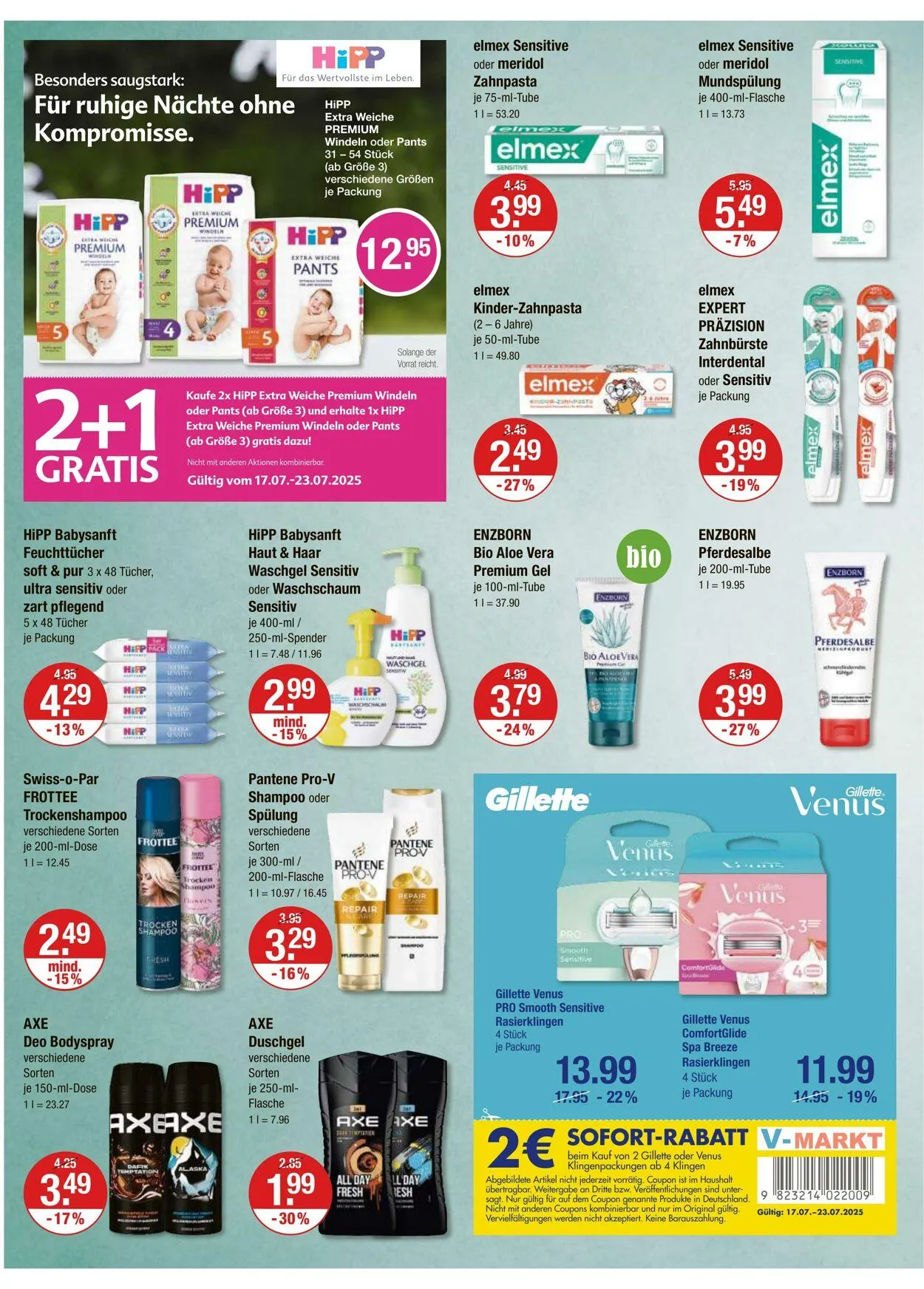 V-Markt Aktueller Prospekt von 17. Juli bis 23. Juli 2025 - Prospekt seite 14