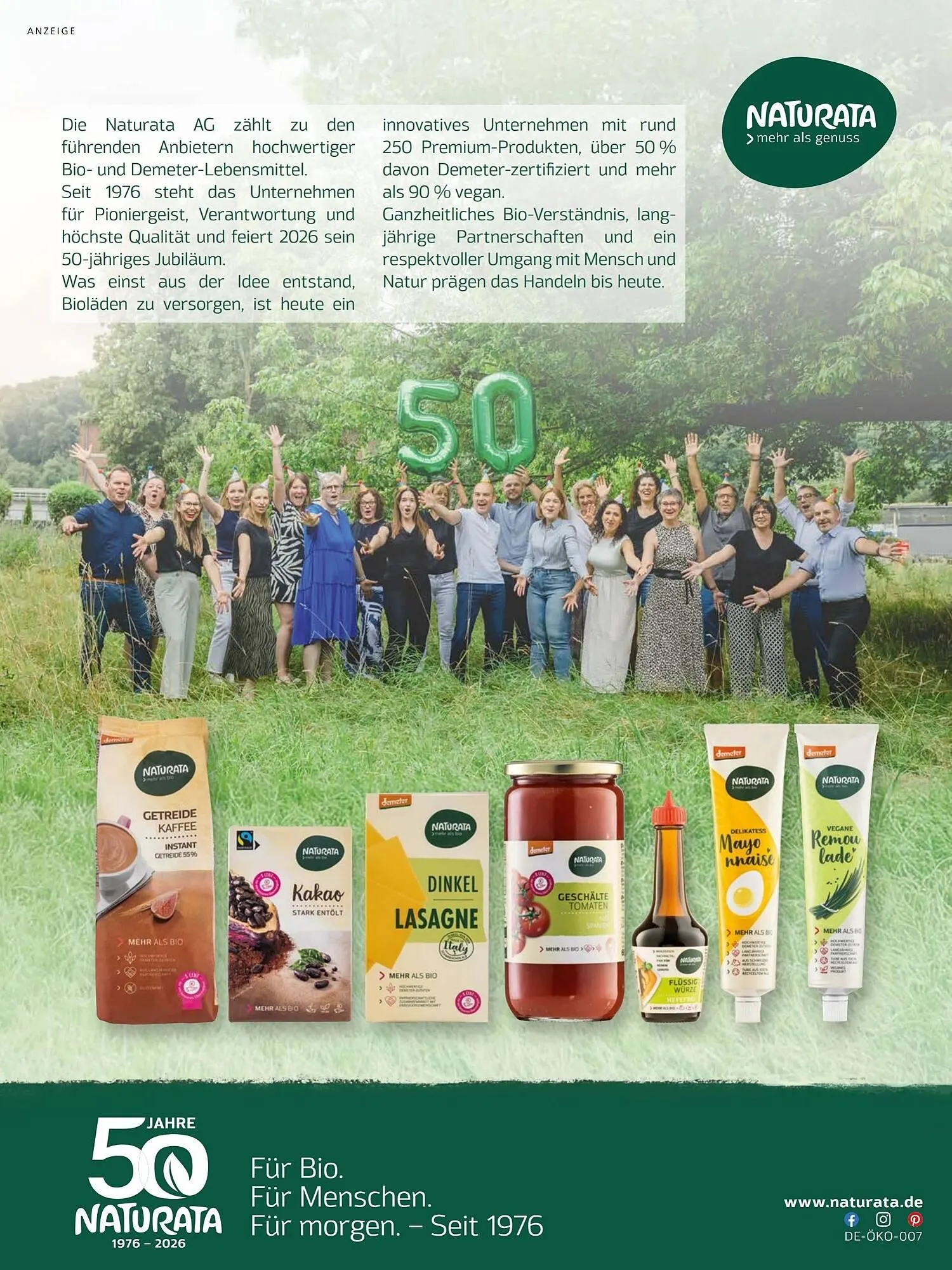 Alnatura Magazin von 1. Mai bis 1. Juni 2026 - Prospekt seite 4