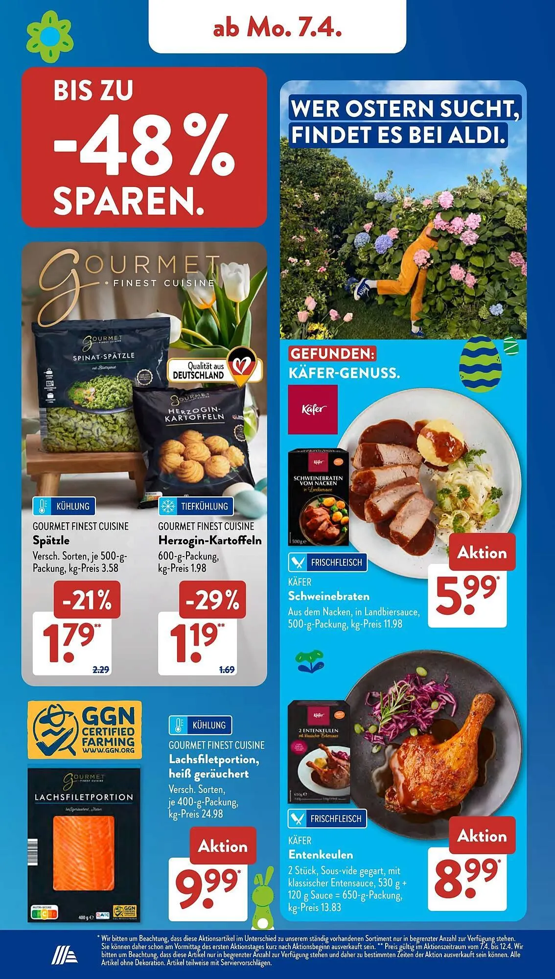 Aldi Süd Prospekt von 7. April bis 13. April 2025 - Prospekt seite 19