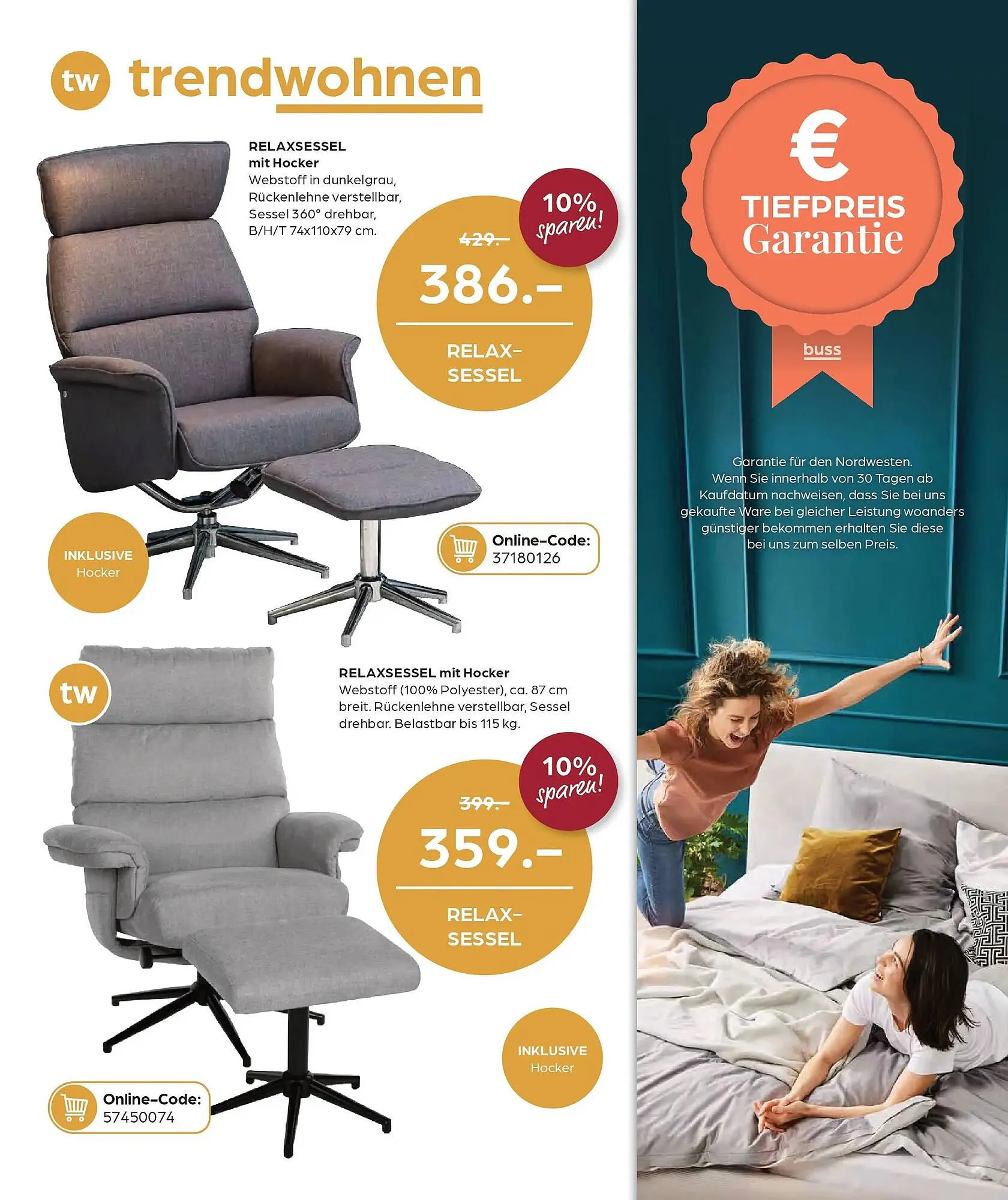 Möbel Buss Prospekt von 26. Februar bis 16. März 2026 - Prospekt seite 13