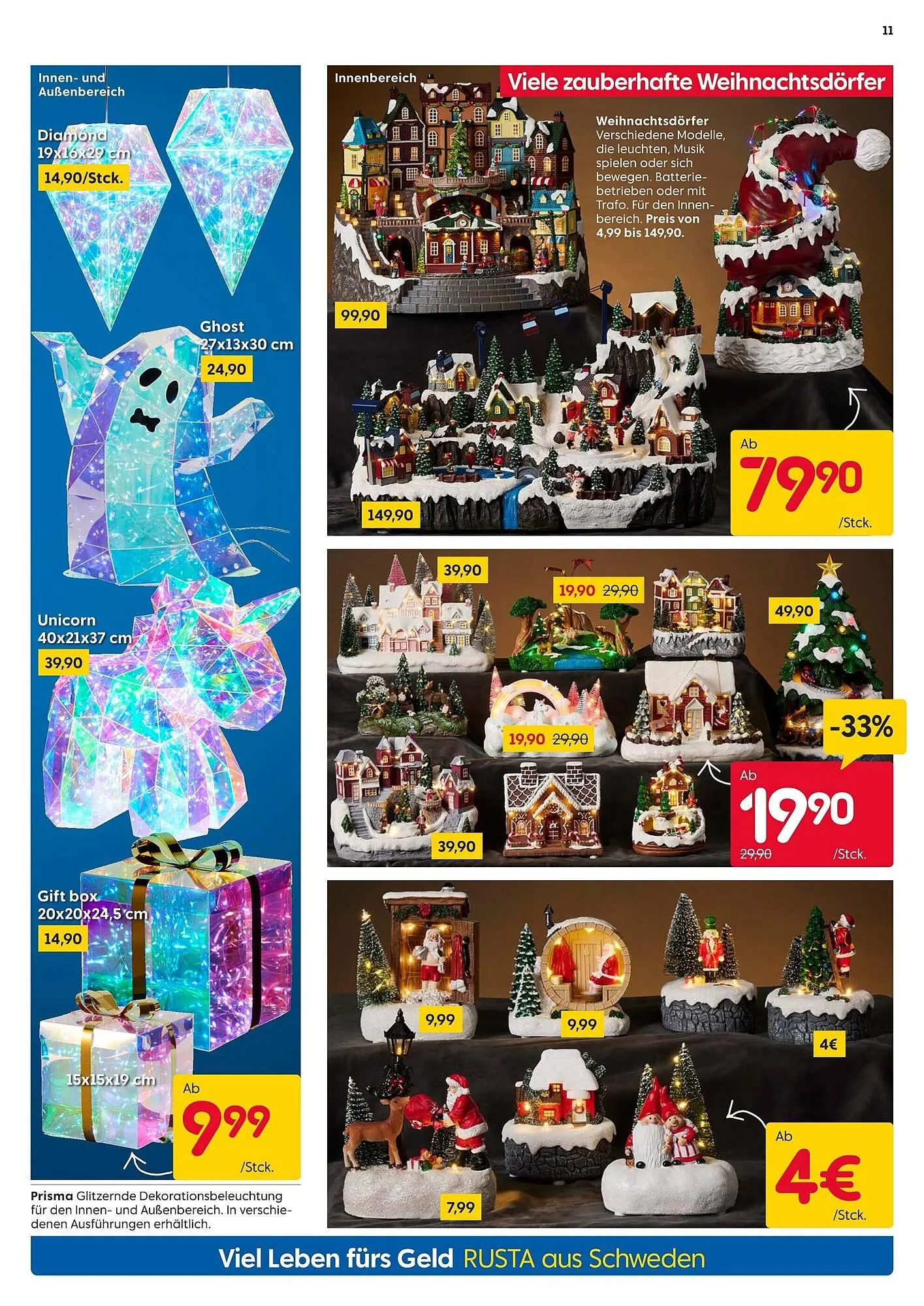 Rusta Prospekt von 4. Oktober bis 11. Oktober 2025 - Prospekt seite 11