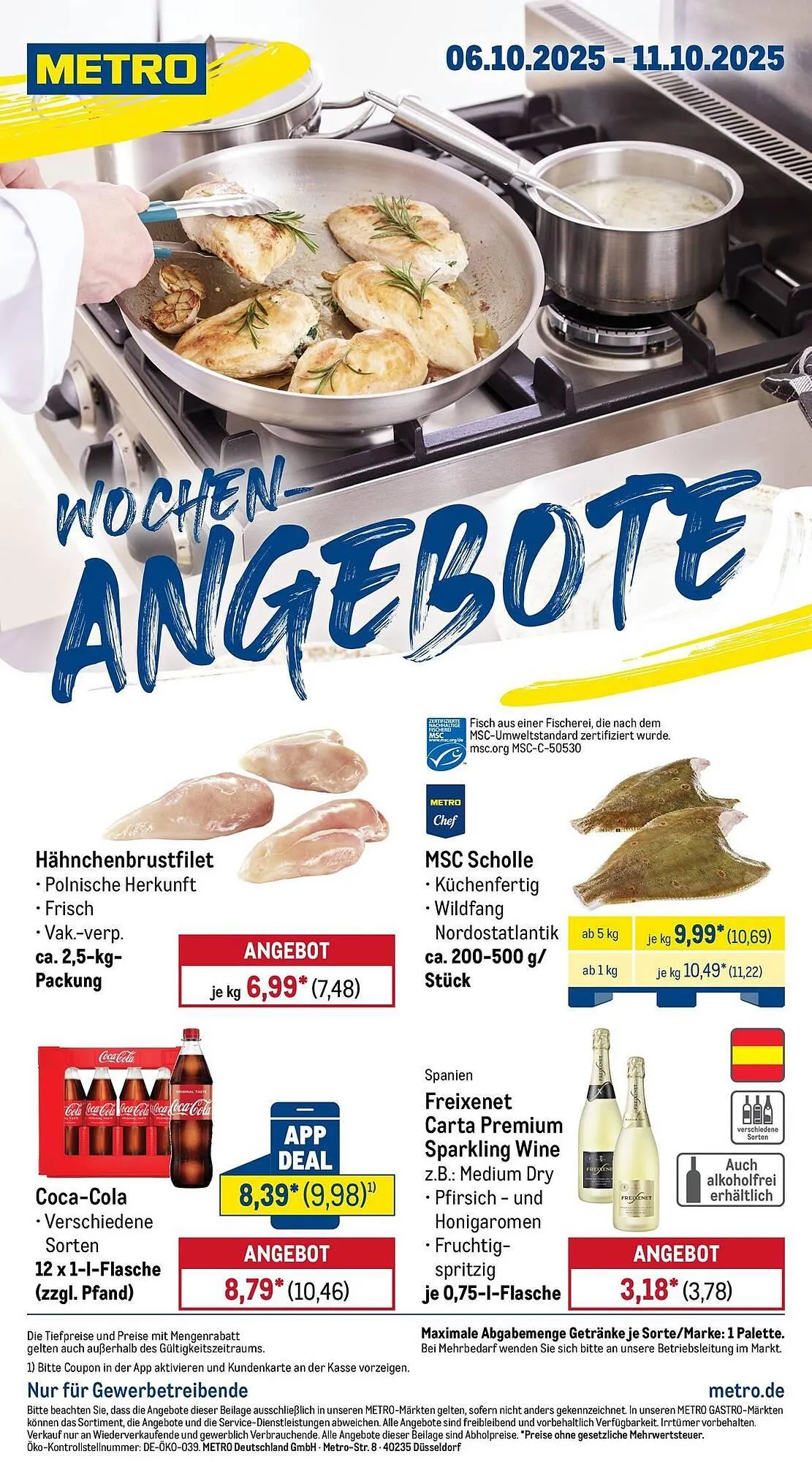 METRO Prospekt von 6. Oktober bis 11. Oktober 2025 - Prospekt seite 1