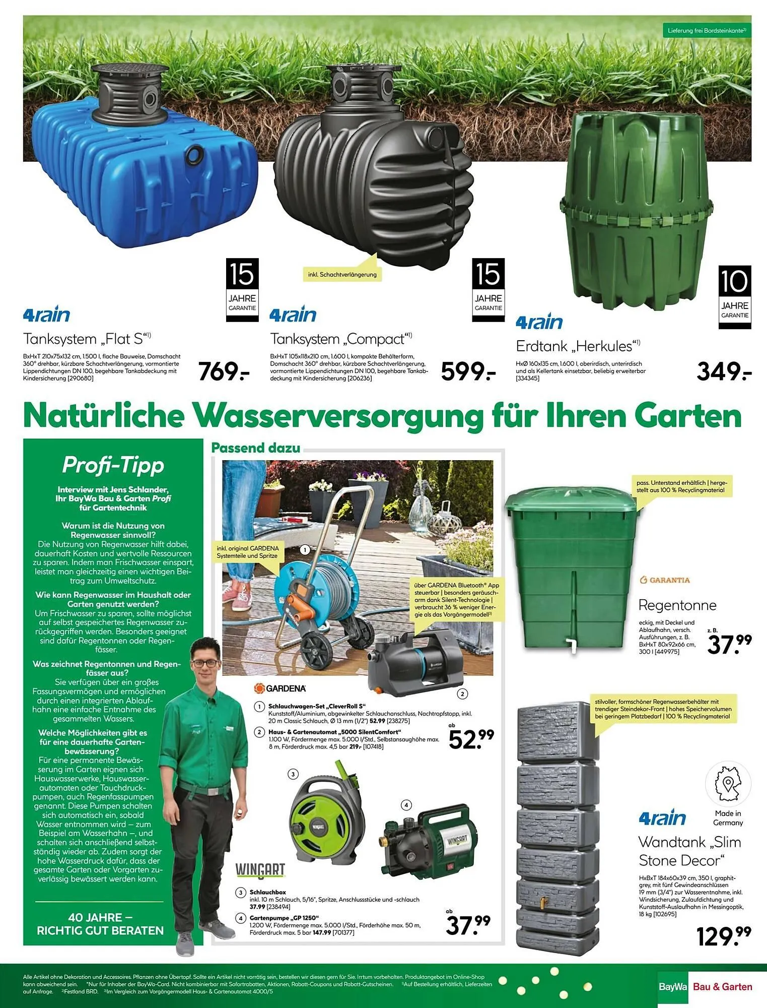 BayWa Bau & Garten Prospekt von 30. März bis 5. April 2026 - Prospekt seite 25