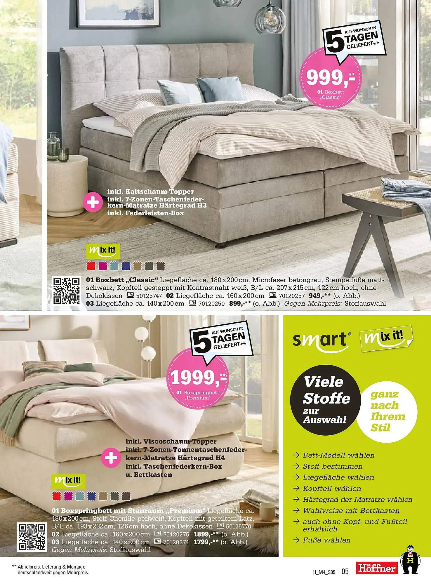 Höffner Prospekt von 31. März bis 21. April 2026 - Prospekt seite 5