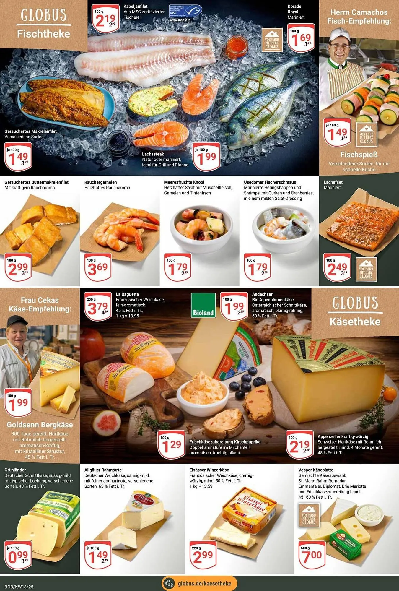 Globus Prospekt von 28. April bis 3. Mai 2025 - Prospekt seite 14