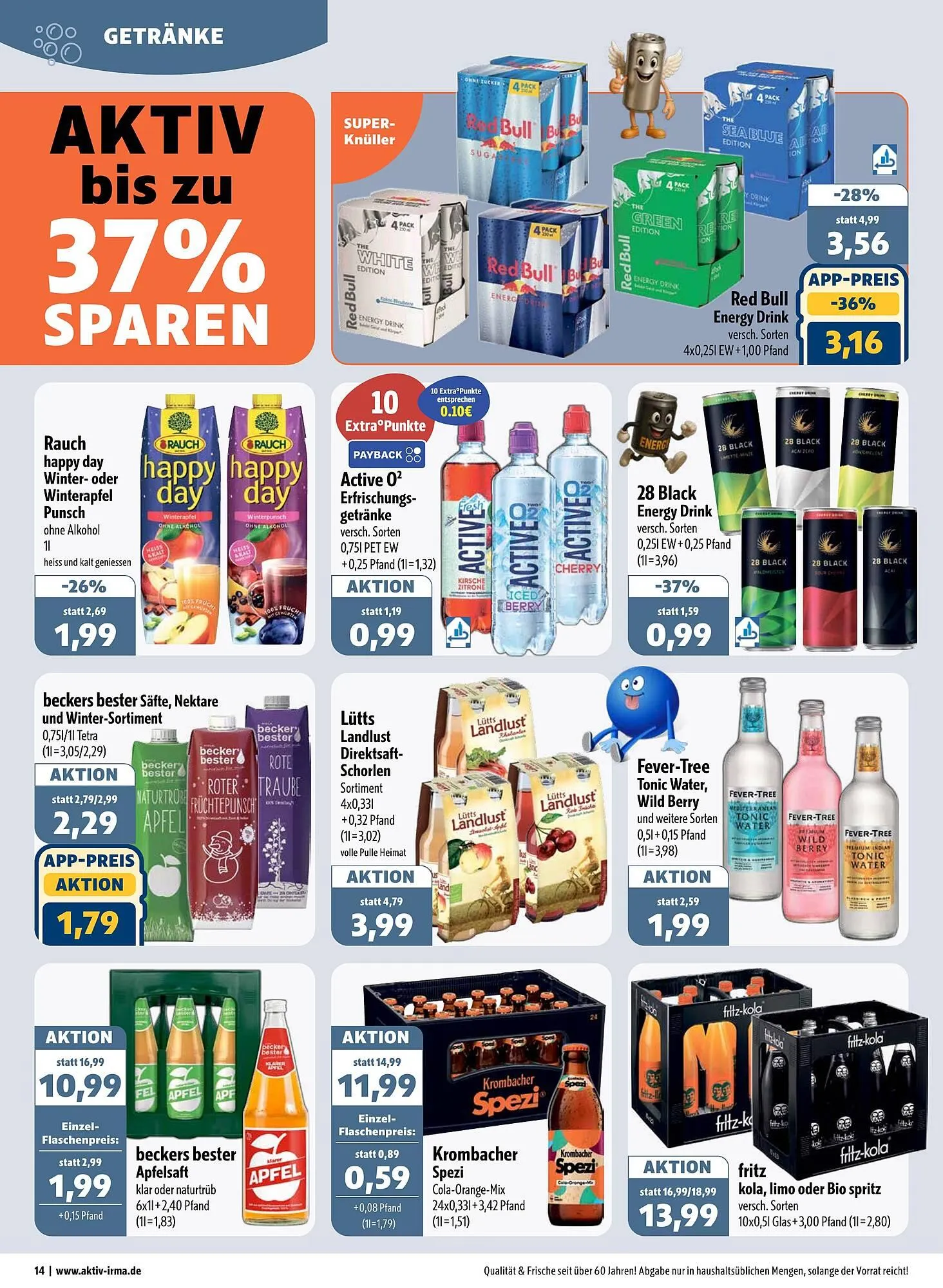Aktiv Irma Prospekt von 20. Oktober bis 25. Oktober 2025 - Prospekt seite 14