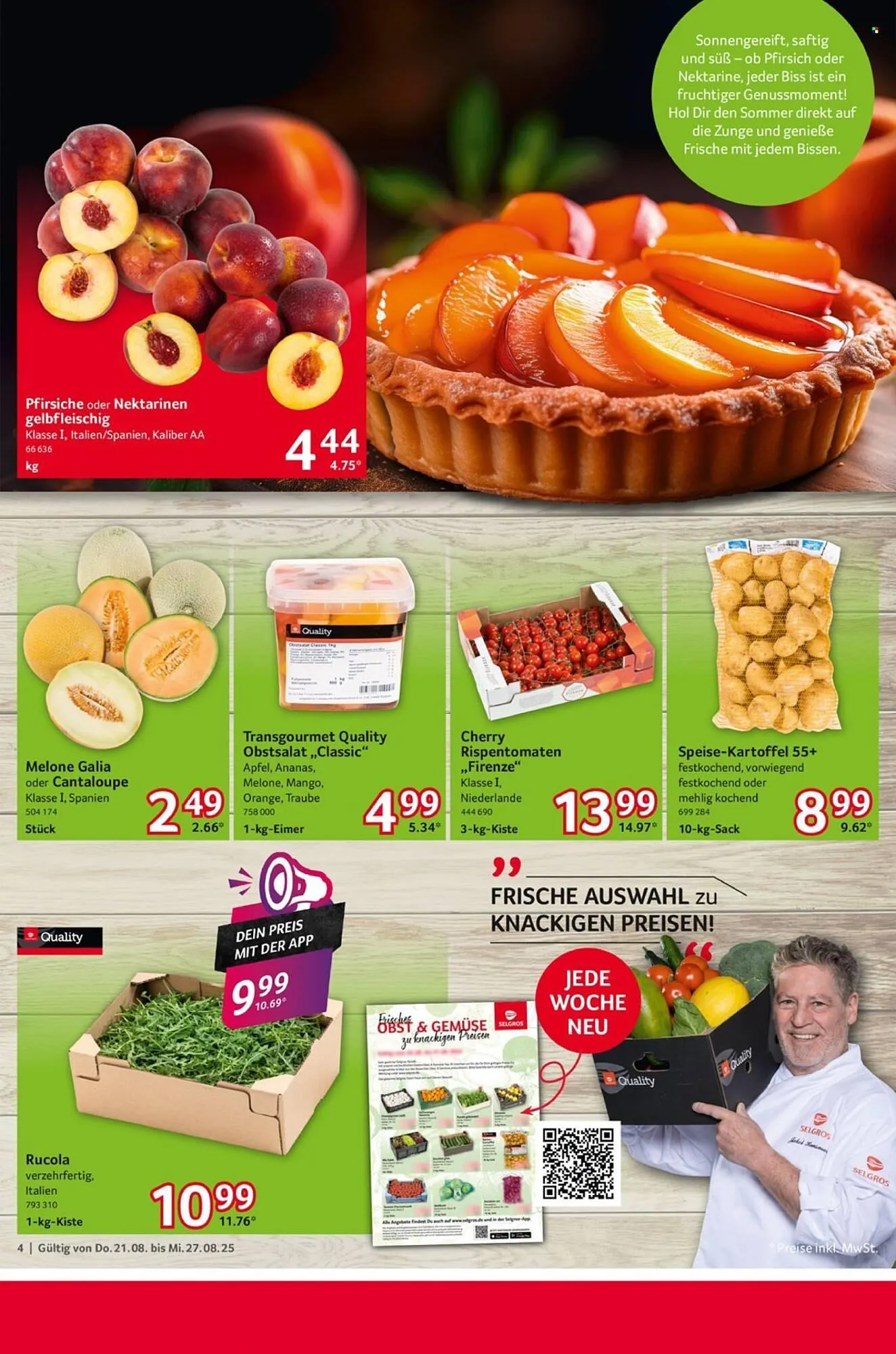 Selgros Prospekt von 21. August bis 27. August 2025 - Prospekt seite 4