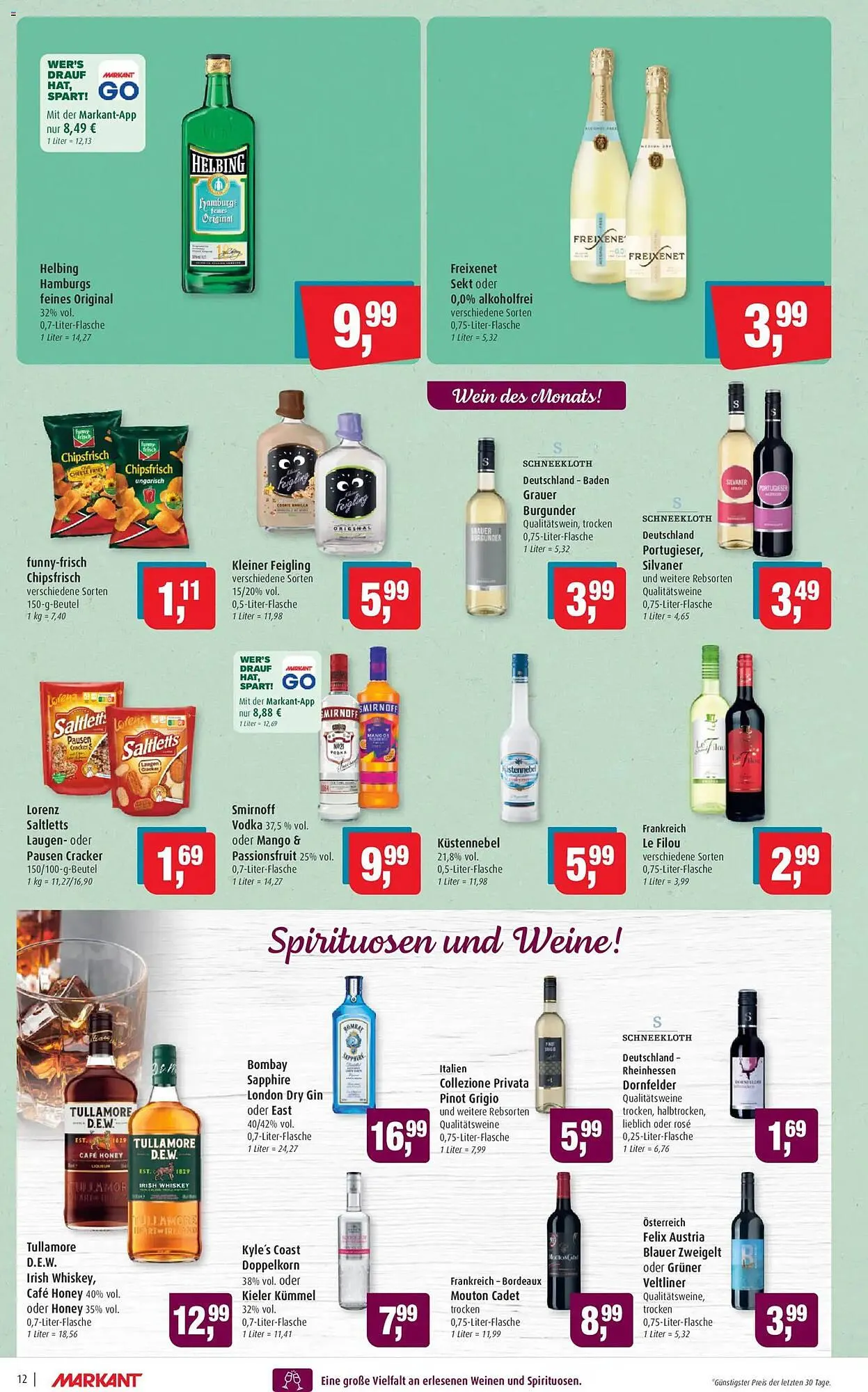 Markant Prospekt von 7. April bis 11. April 2026 - Prospekt seite 12