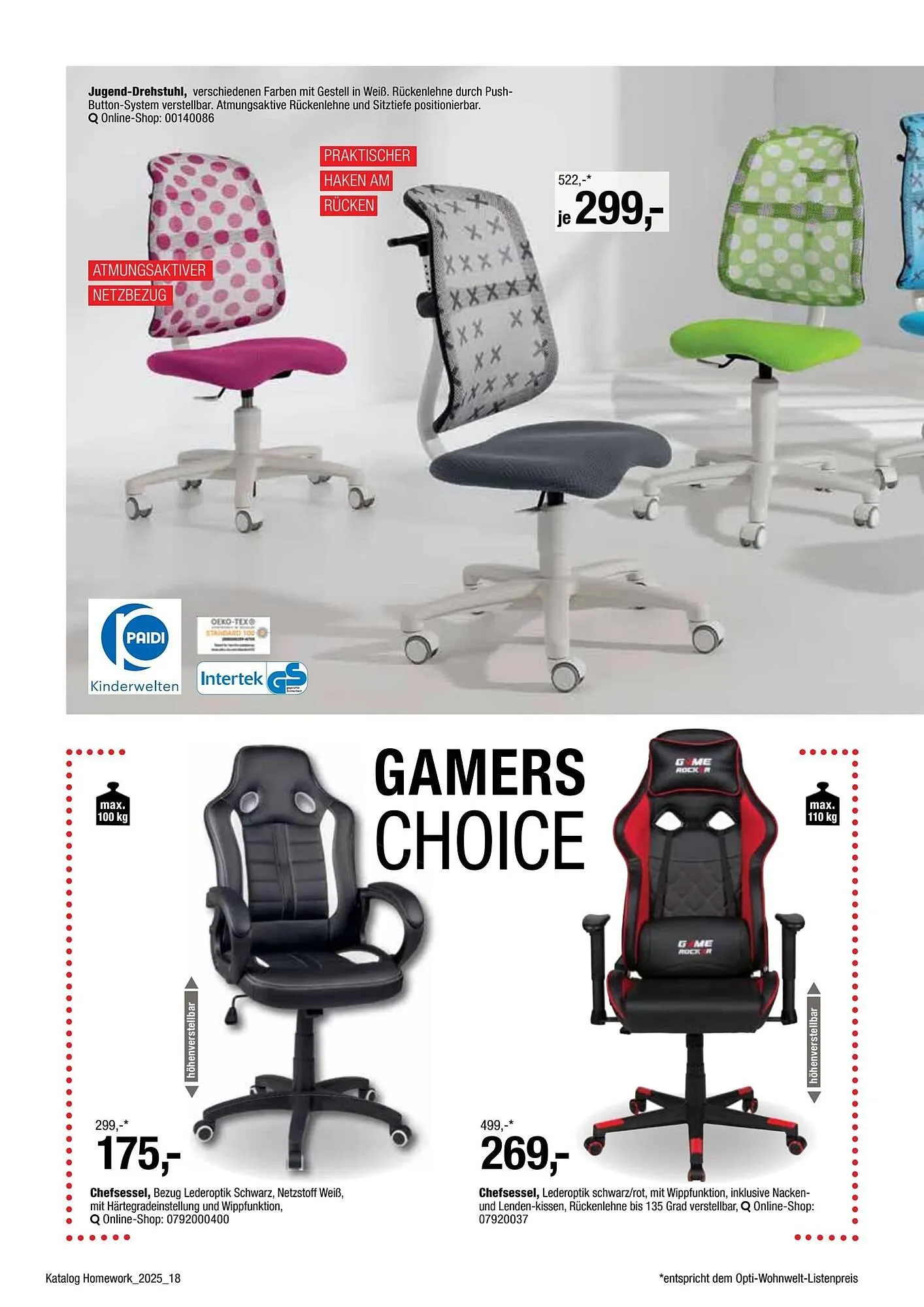 Opti Wohnwelt Prospekt von 21. März bis 1. Juni 2025 - Prospekt seite 18