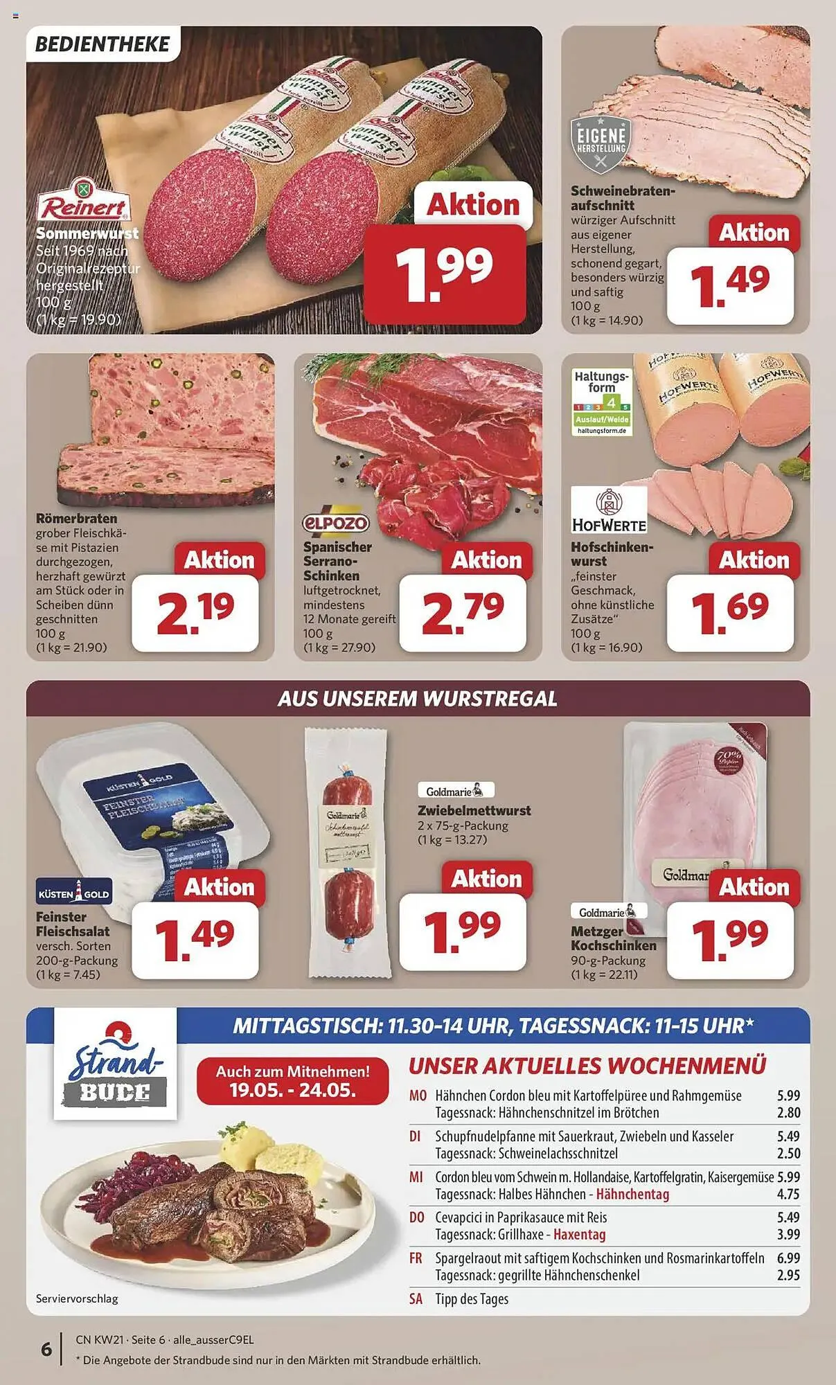 Combi Prospekt von 19. Mai bis 24. Mai 2025 - Prospekt seite 6