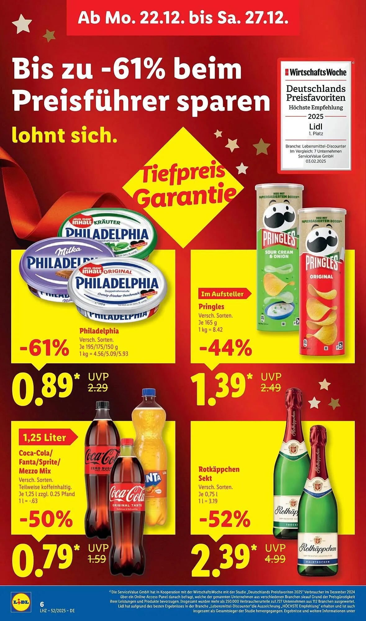 Lidl Prospekt von 22. Dezember bis 28. Dezember 2025 - Prospekt seite 12