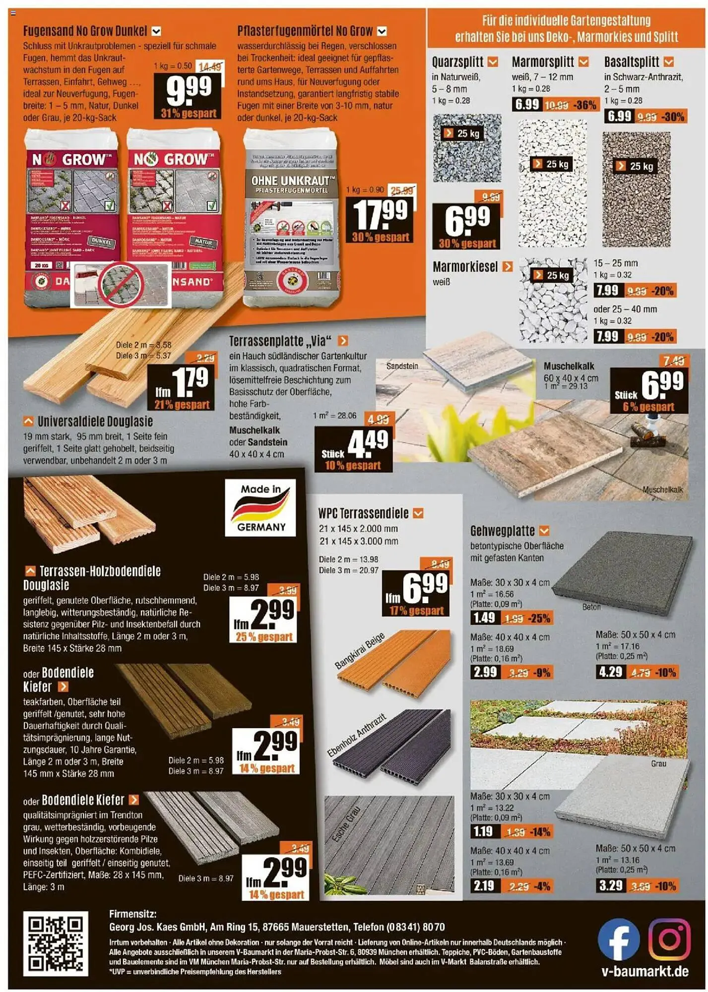 V Baumarkt Prospekt von 27. März bis 2. April 2025 - Prospekt seite 12