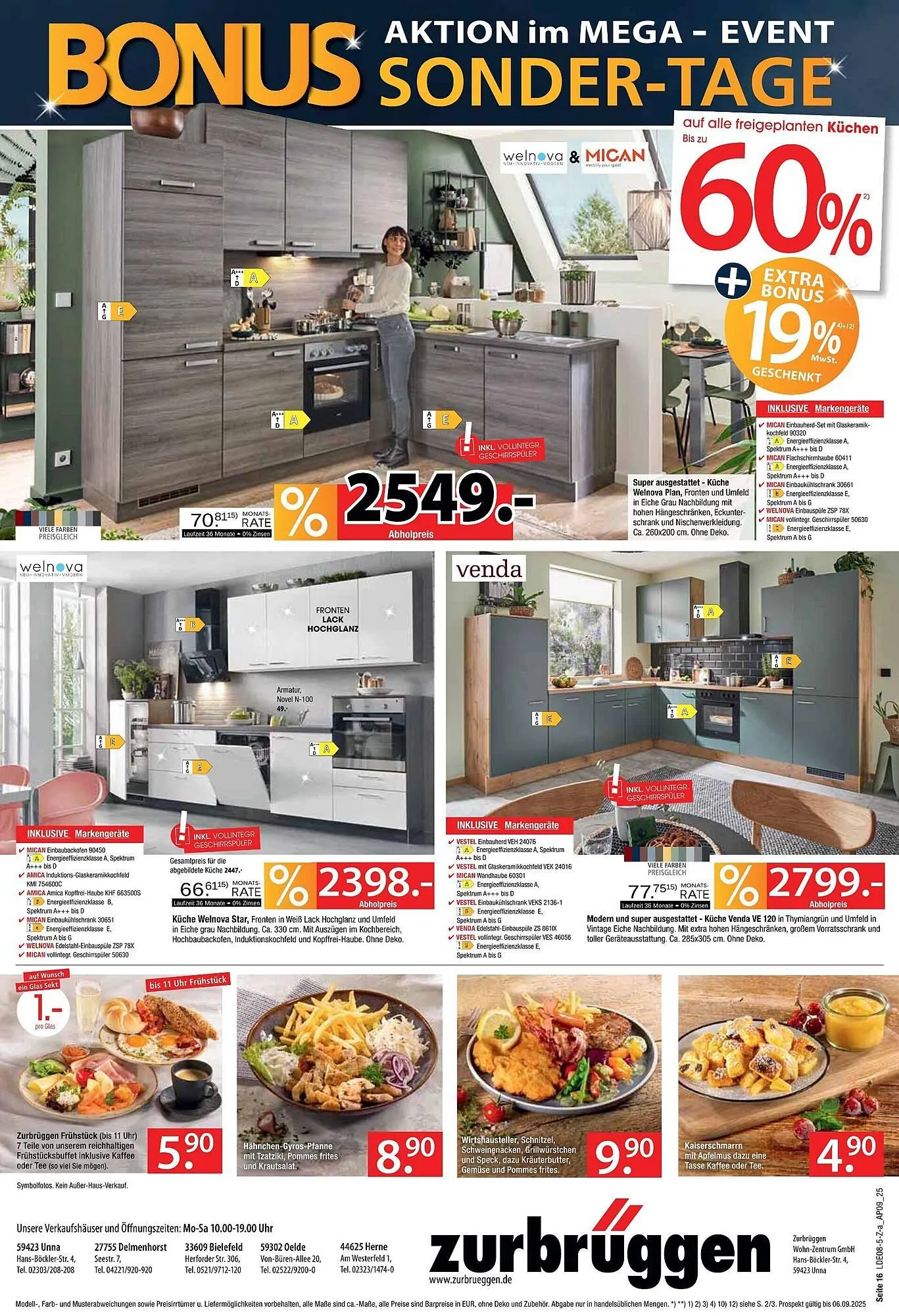 Zurbrüggen Prospekt von 23. August bis 6. September 2025 - Prospekt seite 20
